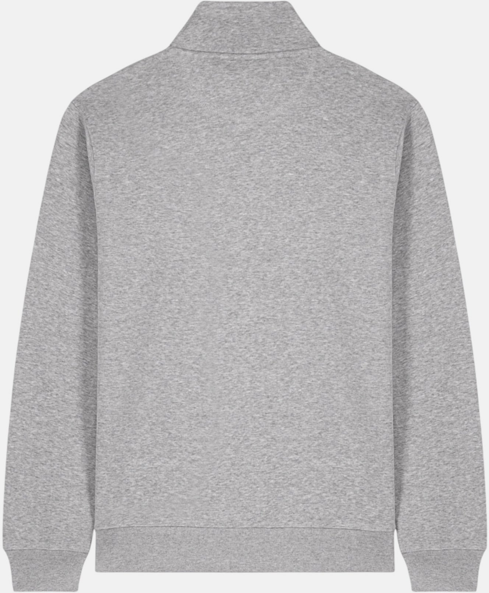 HANG TEN, Quarter Zip Sweatshirt - Heather Grey