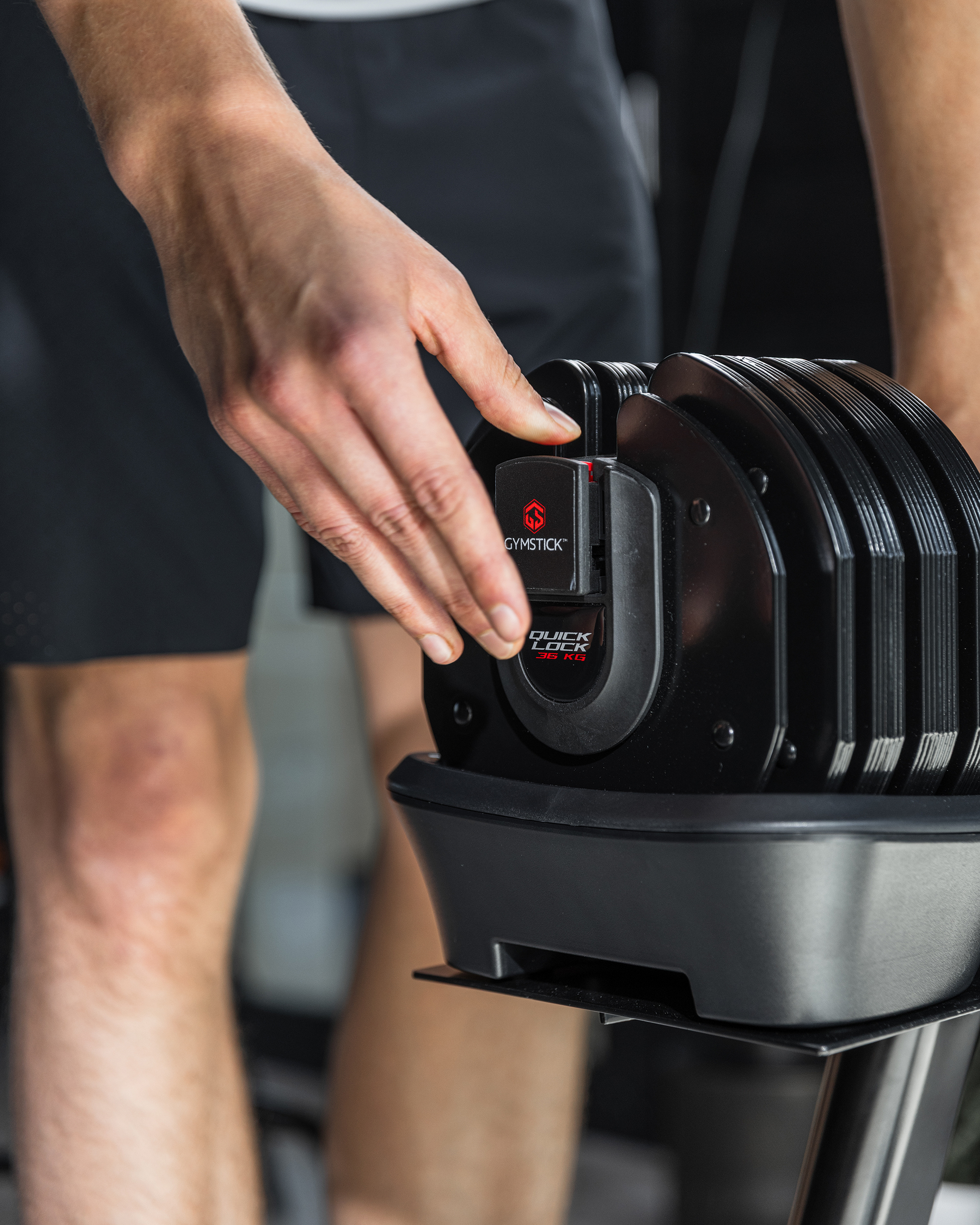 GYMSTICK, Quick-lock Dumbbell 36kg