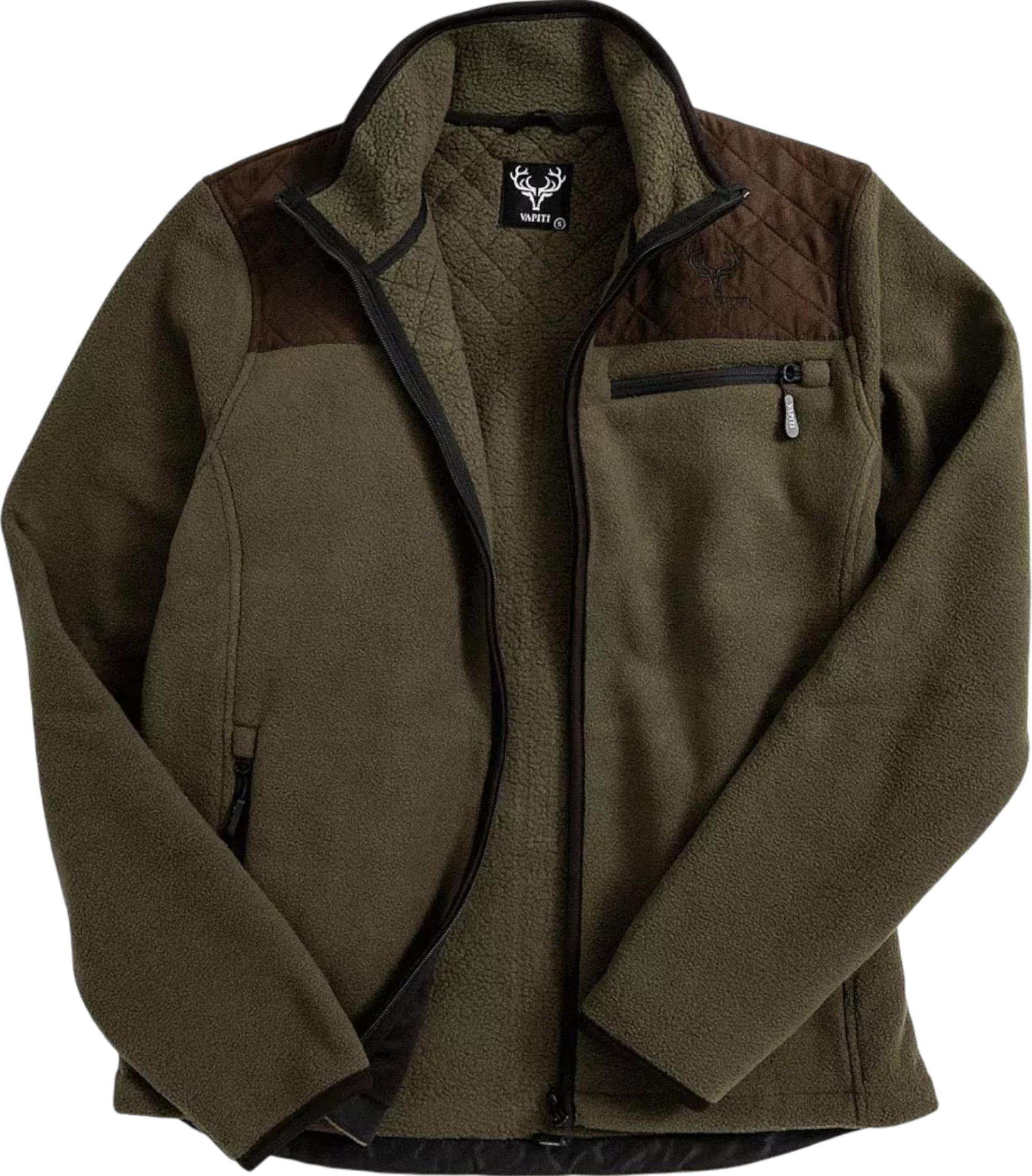 VAPITI, Quilted Fleece Jacket Vapiti - M