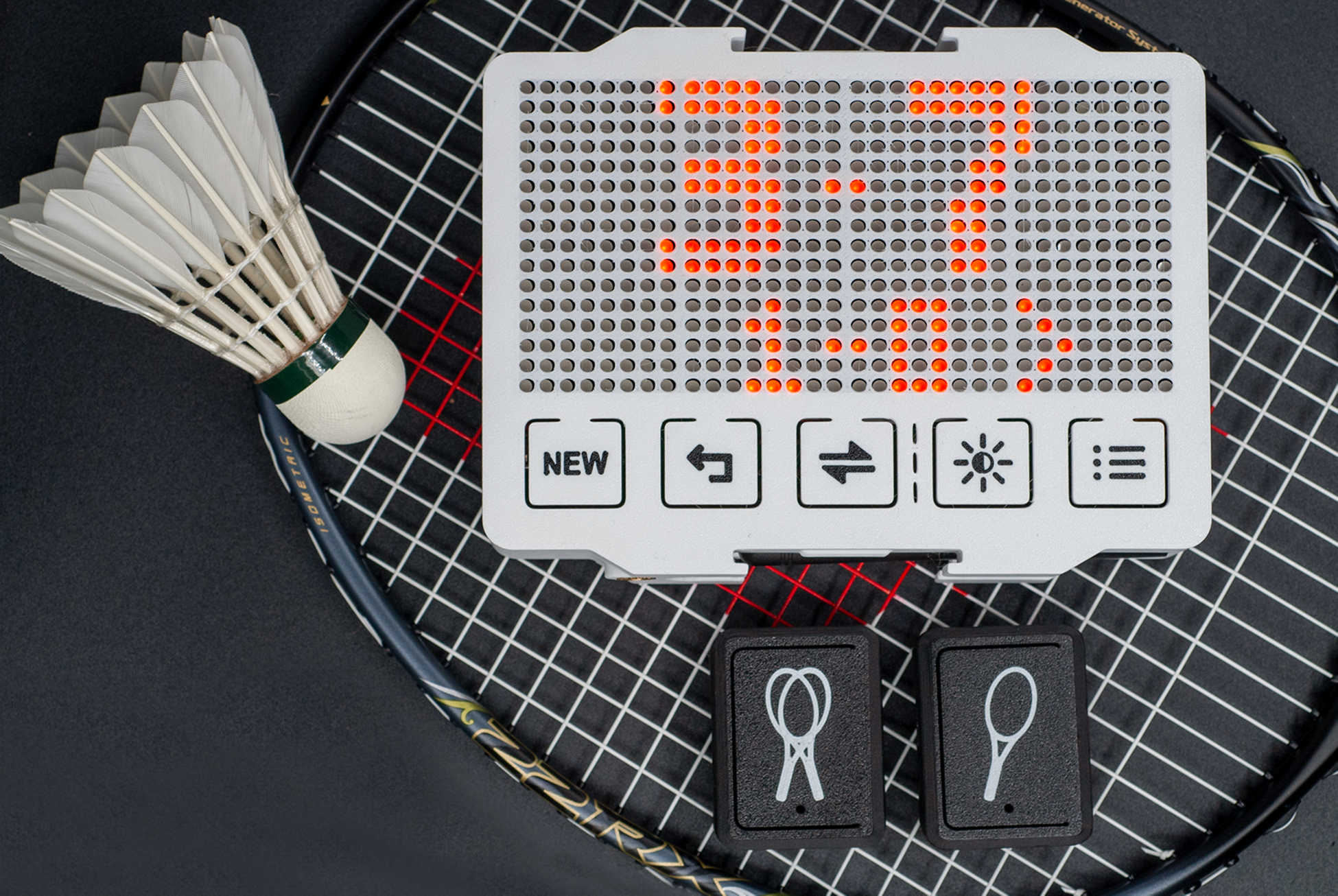 RACKET BUDDY, RBx2 Badmintonkit