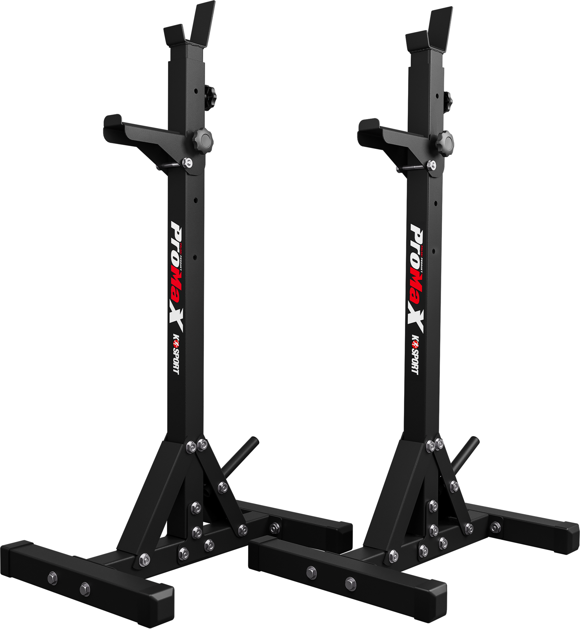 K-SPORT, Rack: Skivstångsrack Med Skivstångsvila