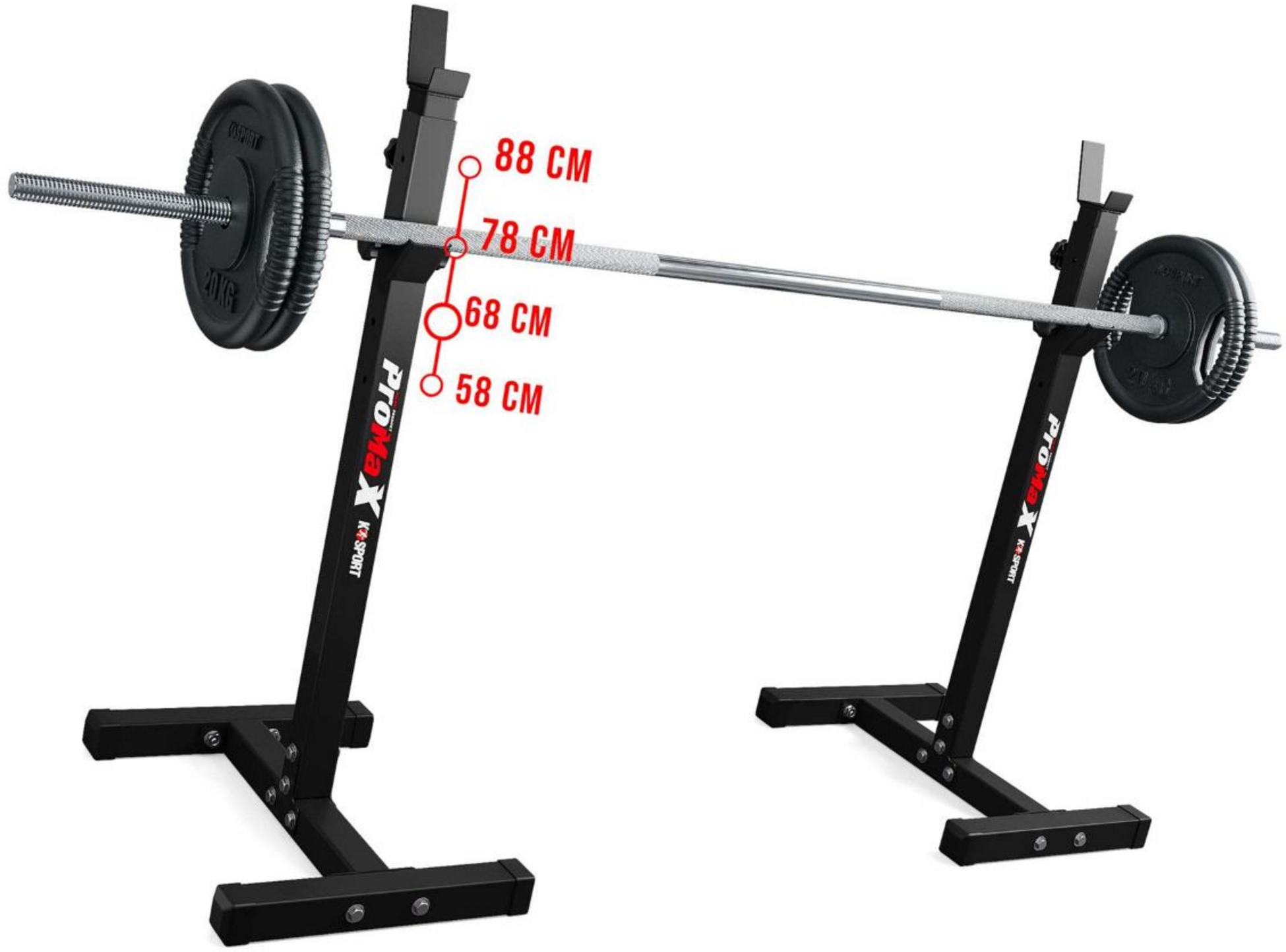 K-SPORT, Rack: Skivst&aring;ngsrack Med Skivst&aring;ngsvila