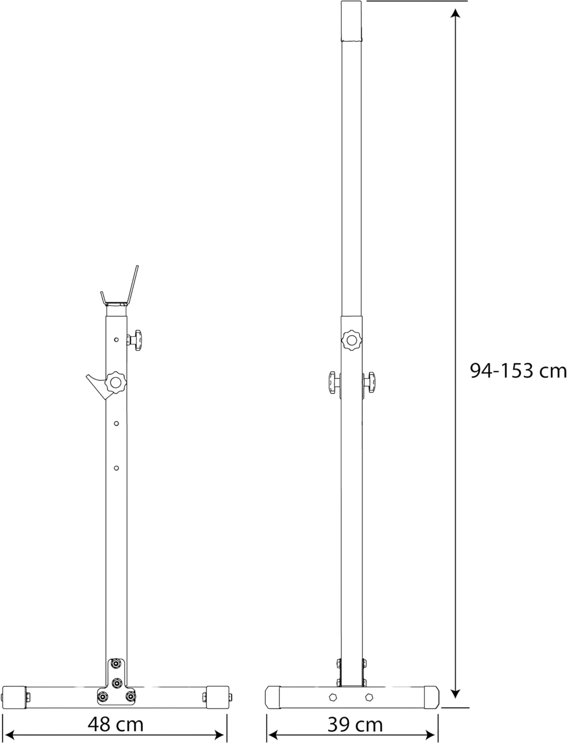 K-SPORT, Rack: Skivst&aring;ngsrack Med Skivst&aring;ngsvila