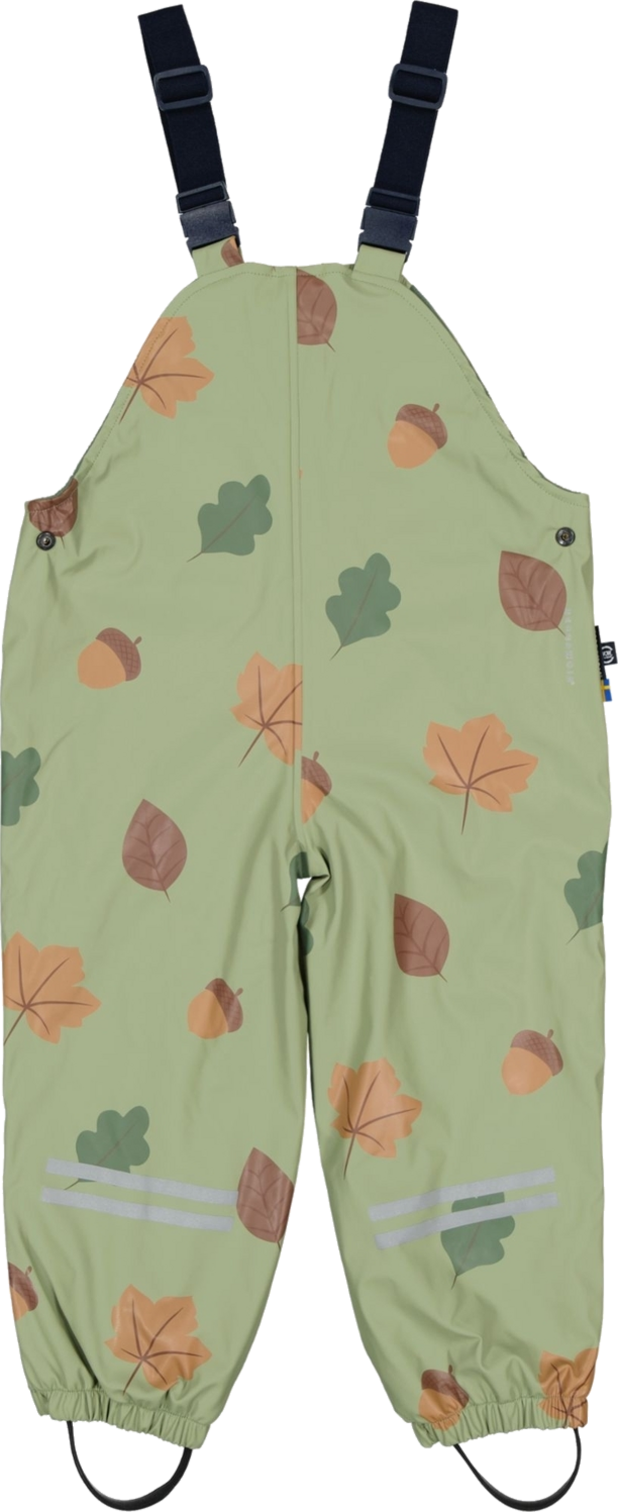 GEGGAMOJA, Rain Set Fleece Green Leaves