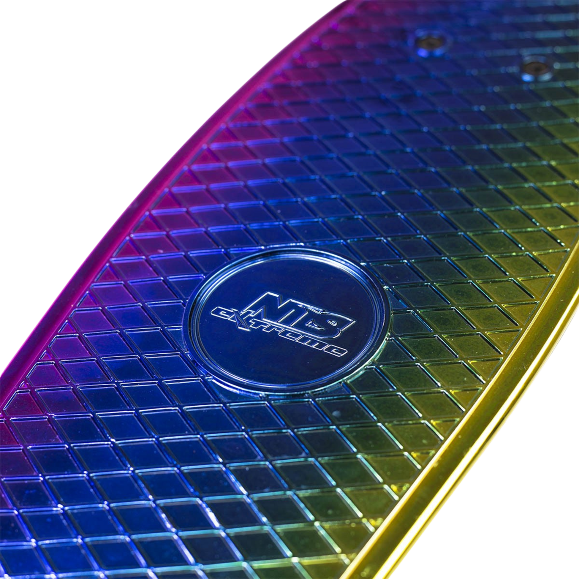 NORTHIX, Rainbow Electrostyle Pennyboard &ndash; Durable Skateboard