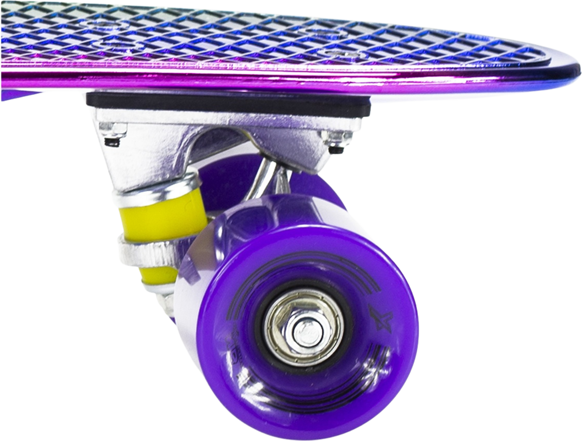 NORTHIX, Rainbow Electrostyle Pennyboard &ndash; Durable Skateboard