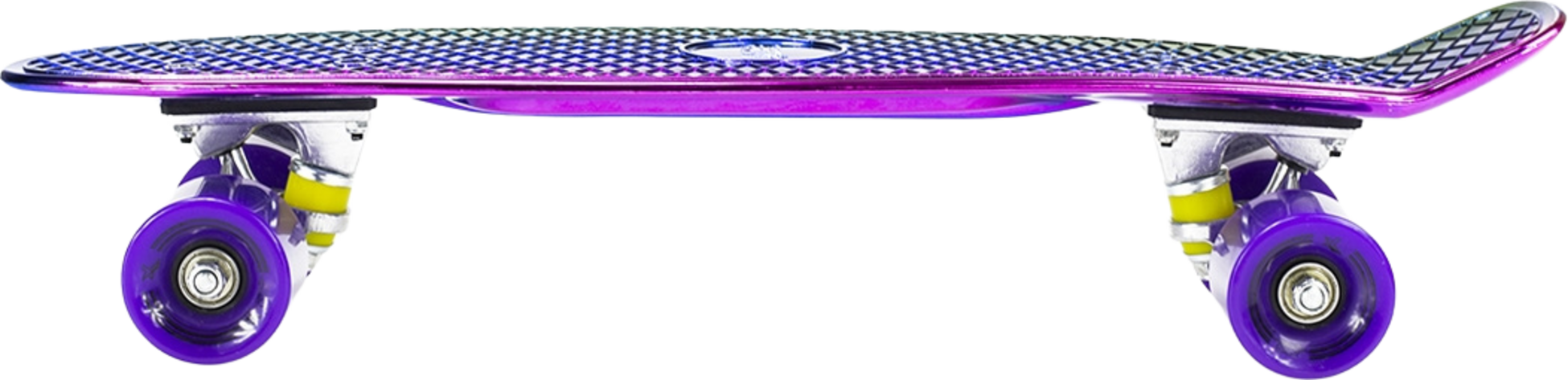 NORTHIX, Rainbow Electrostyle Pennyboard &ndash; Durable Skateboard