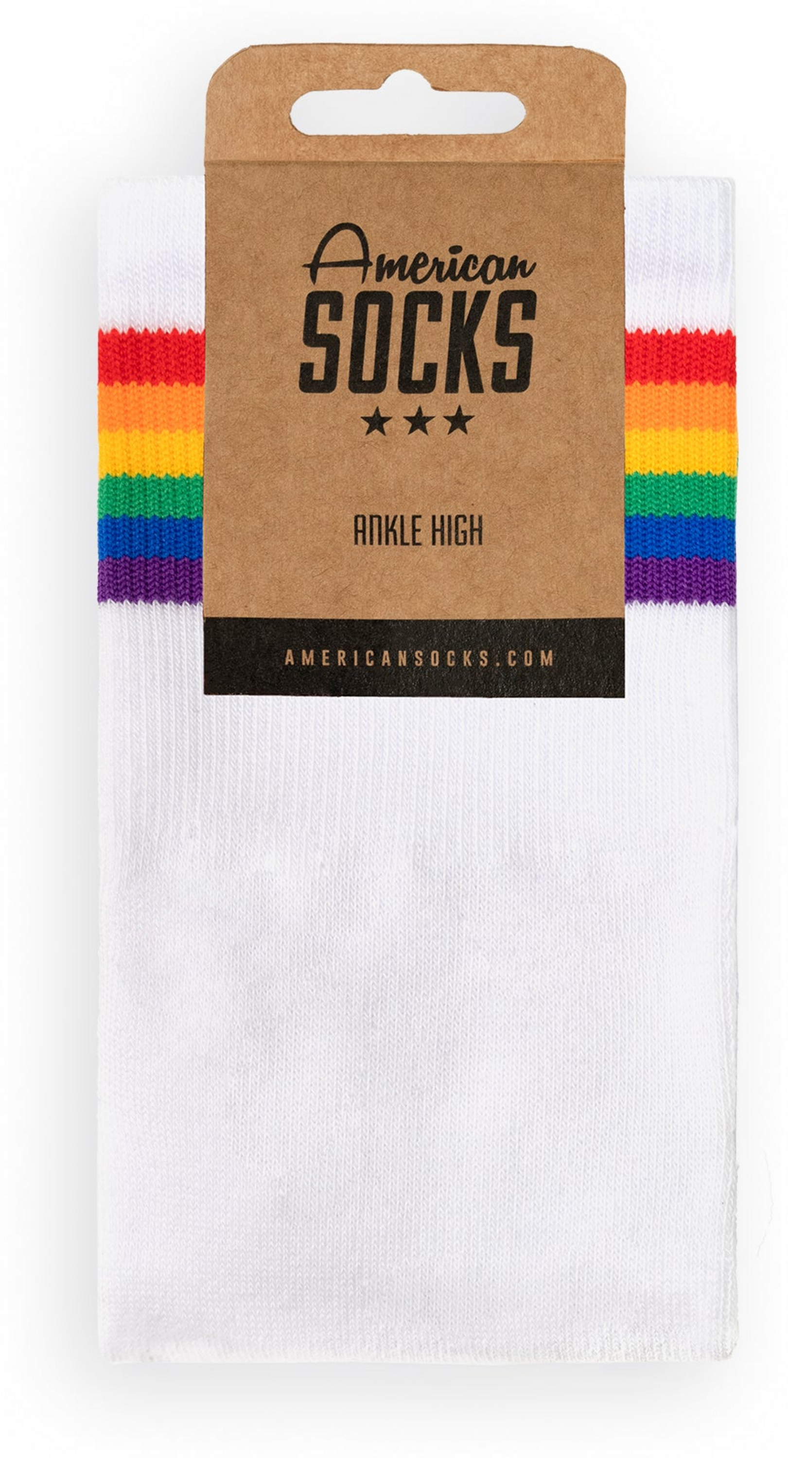 AMERICAN SOCKS, Rainbow Pride - Ankle High