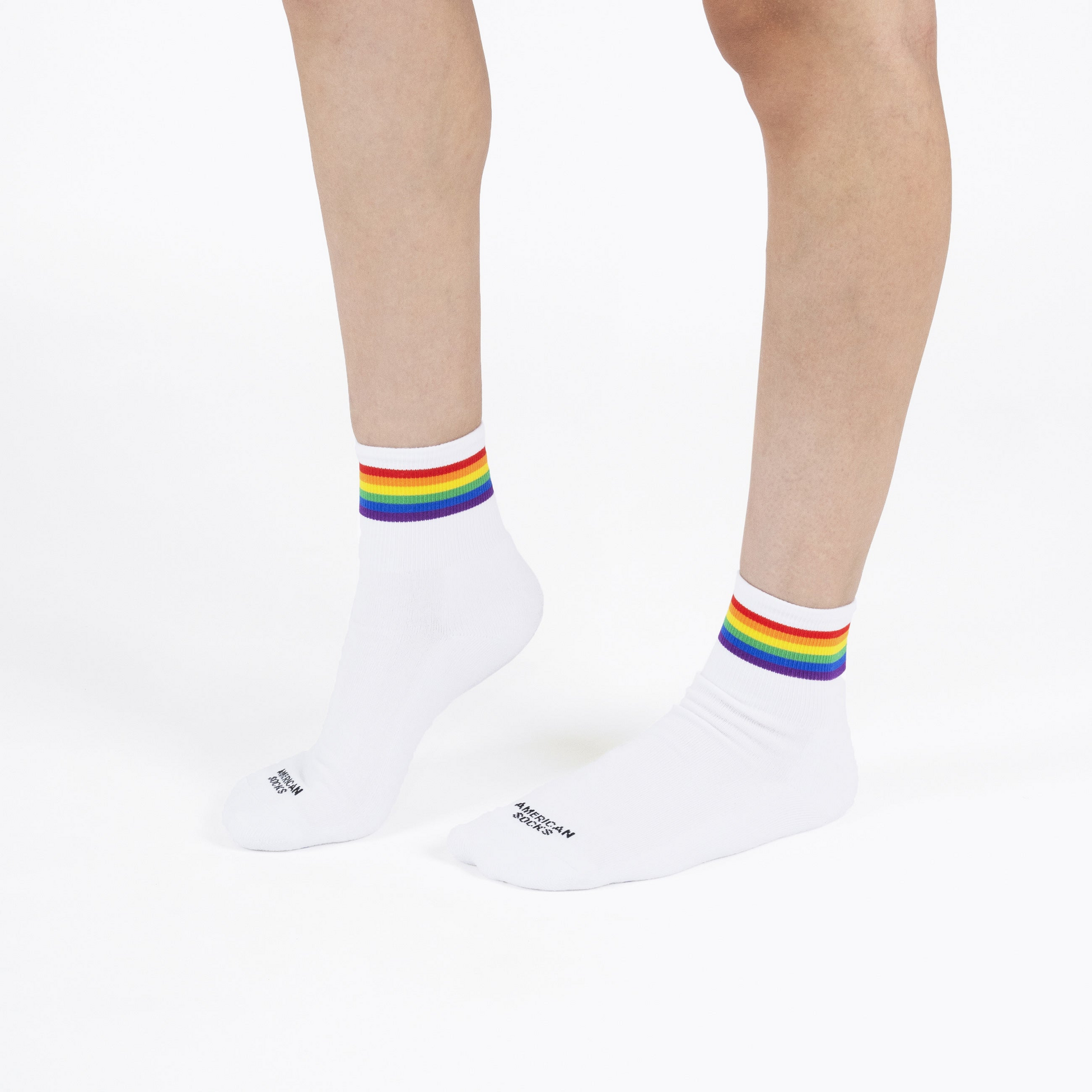 AMERICAN SOCKS, Rainbow Pride - Ankle High