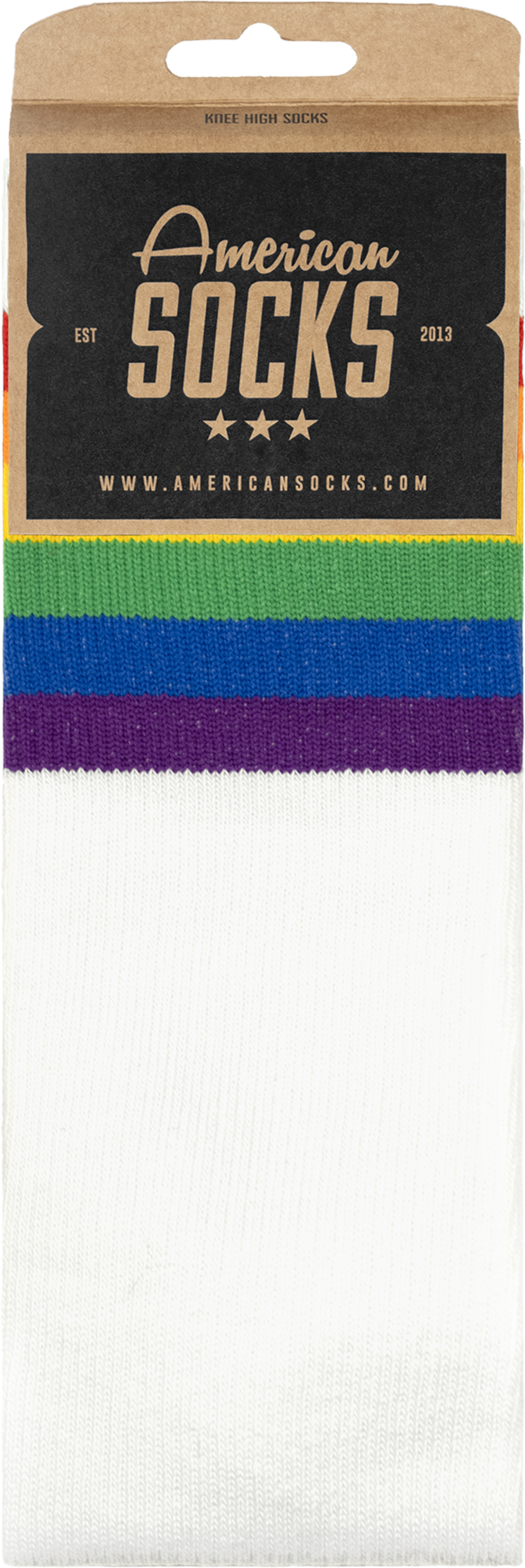 AMERICAN SOCKS, Rainbow Pride - Knee High