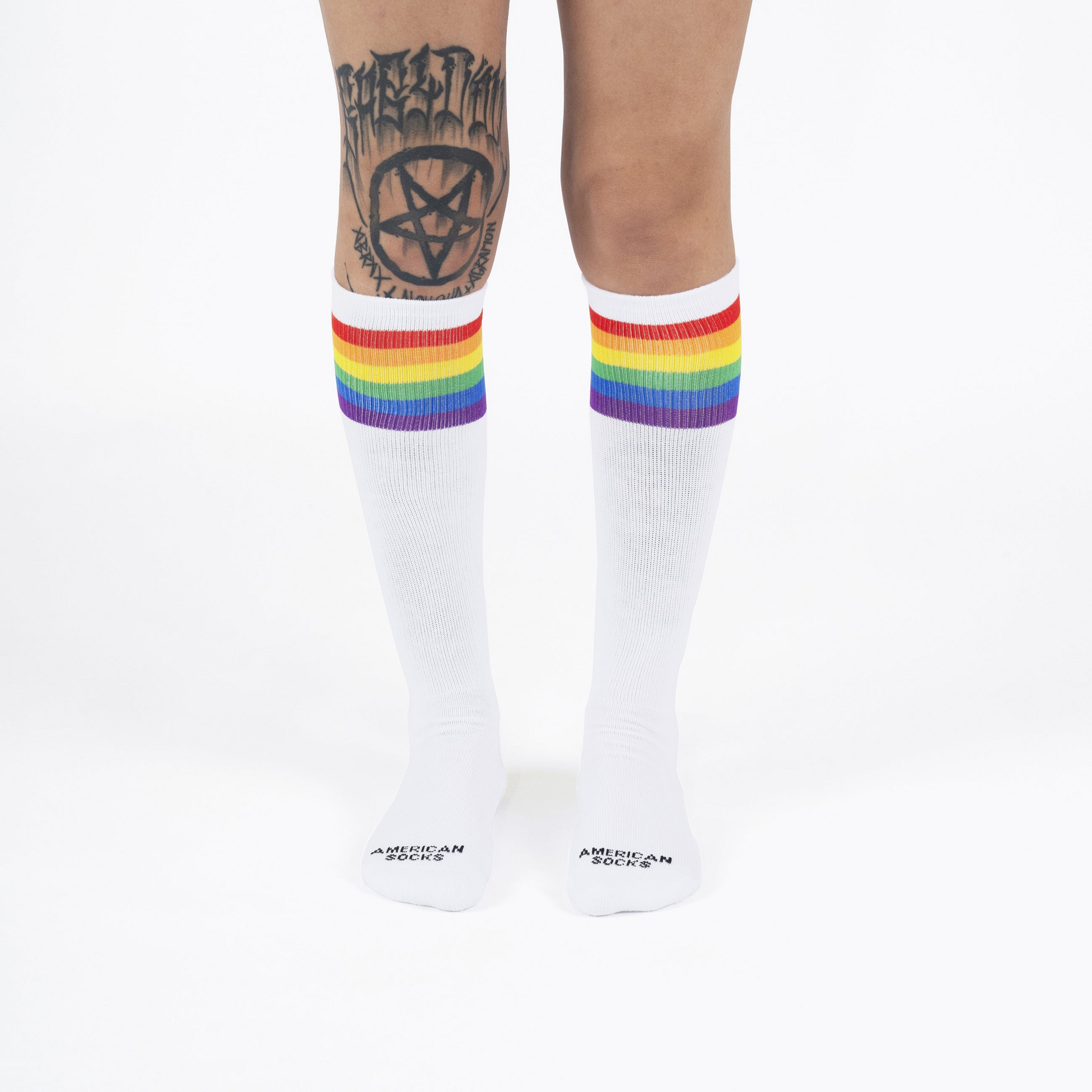 AMERICAN SOCKS, Rainbow Pride - Knee High