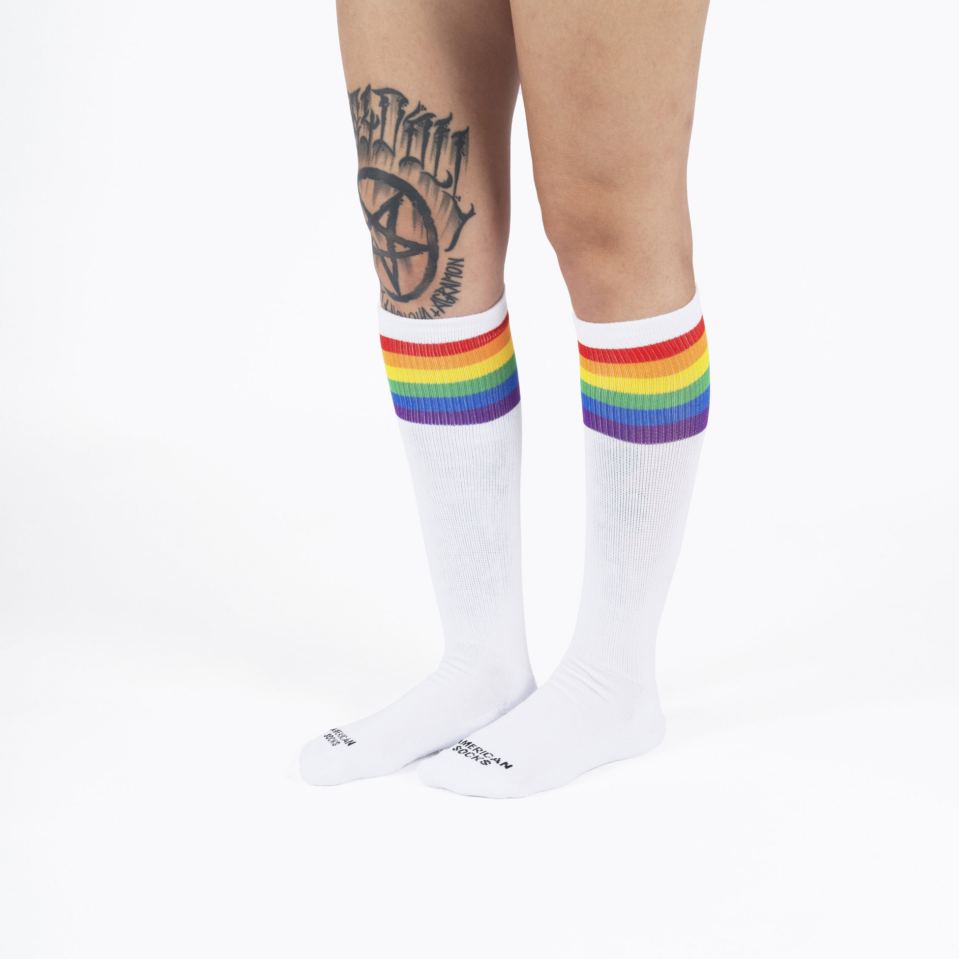 AMERICAN SOCKS, Rainbow Pride - Knee High