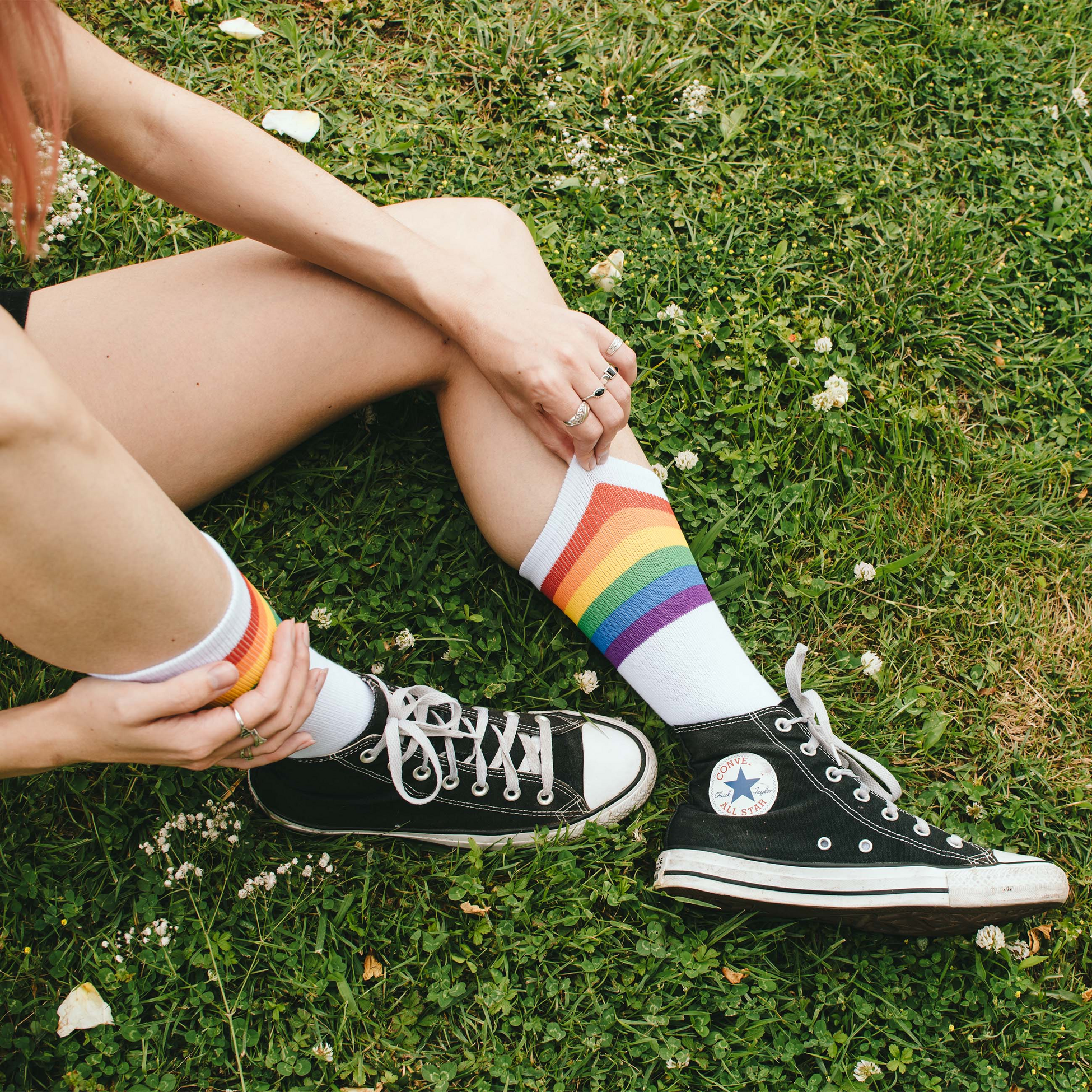 AMERICAN SOCKS, Rainbow Pride - Mid High