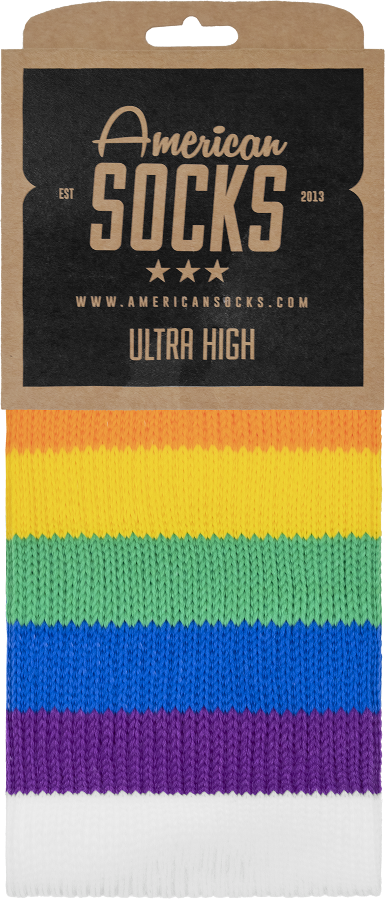 AMERICAN SOCKS, Rainbow Pride - Ultra High