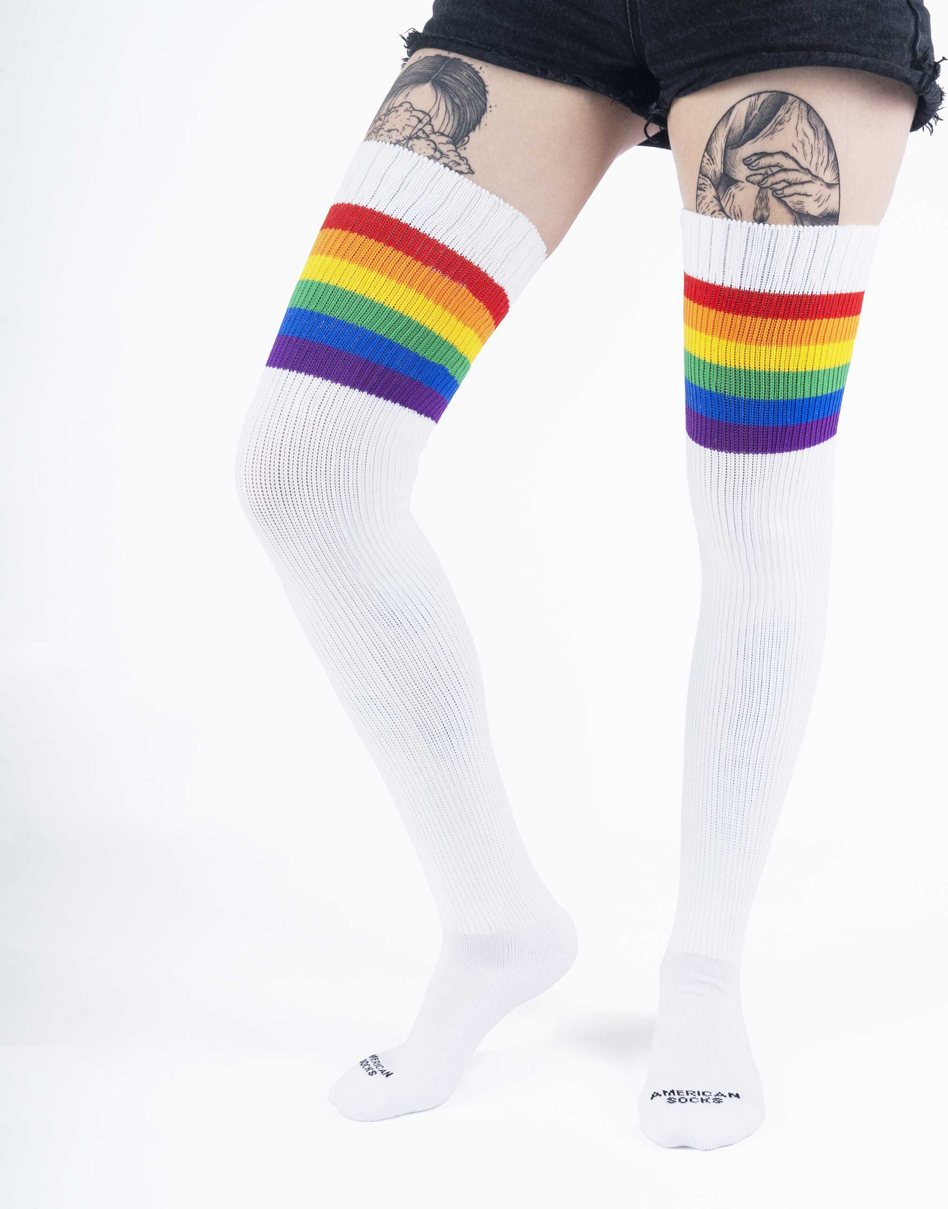 AMERICAN SOCKS, Rainbow Pride - Ultra High