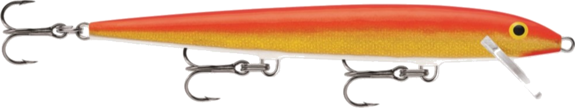 RAPALA, Rapala Original Floater 13cm - Gold Flourescent Red