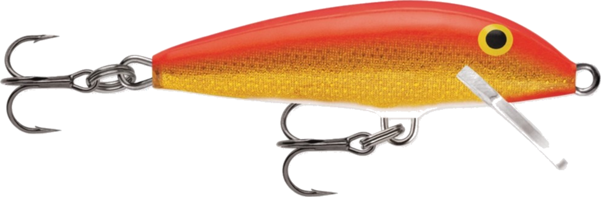 RAPALA, Rapala Original Floater 5cm - Gold Flourescent Red