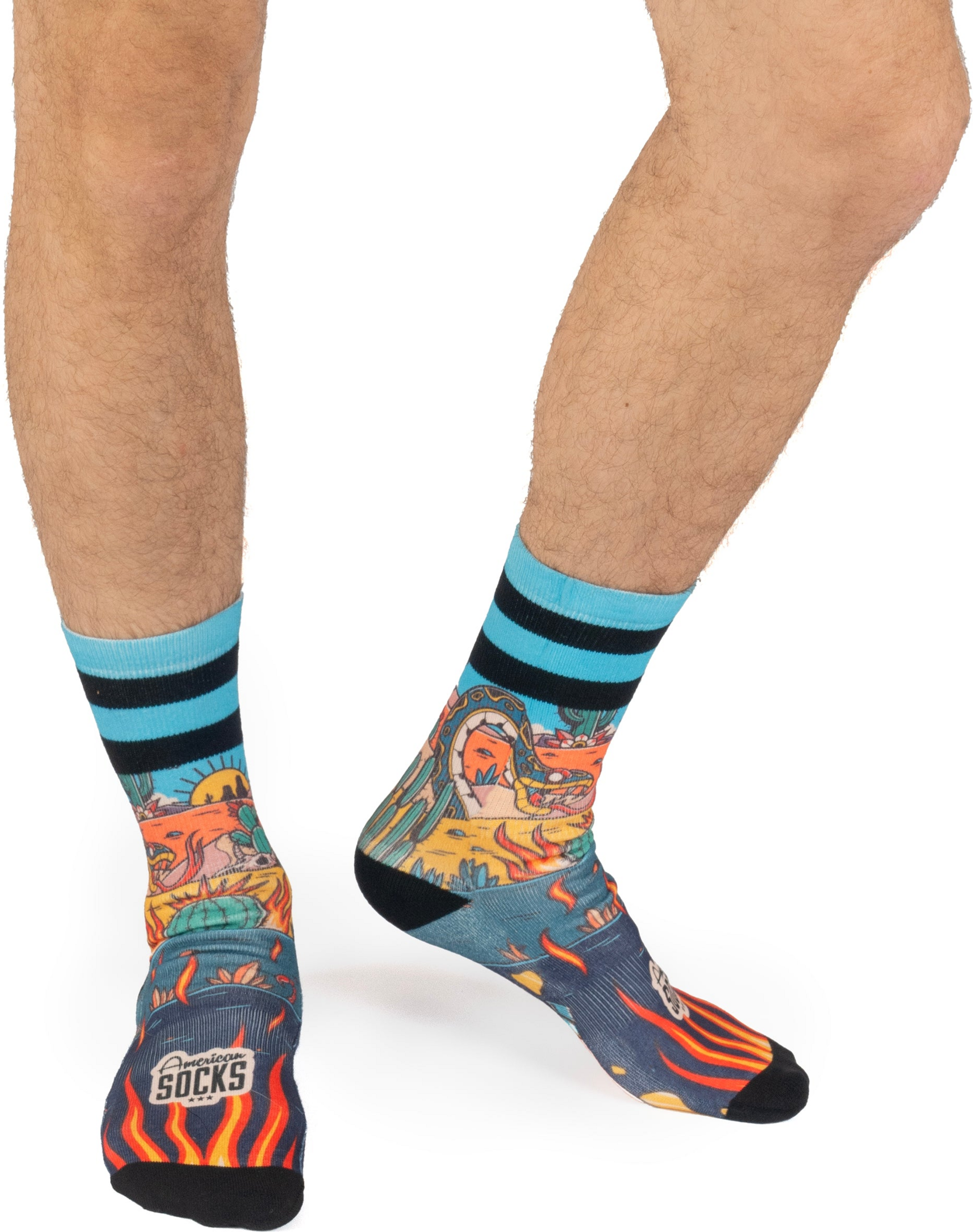 AMERICAN SOCKS, Rattlesnake - Mid High