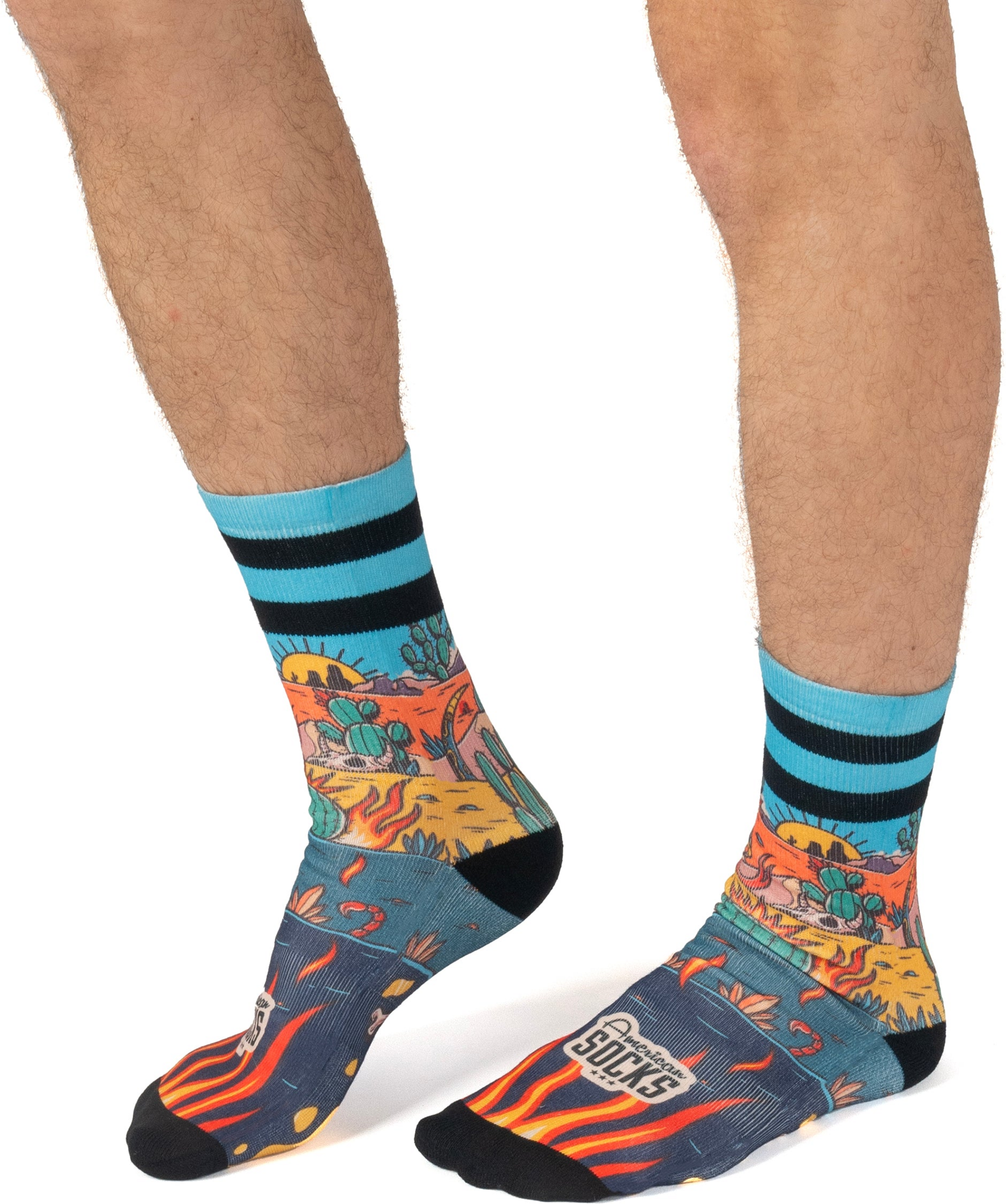 AMERICAN SOCKS, Rattlesnake - Mid High