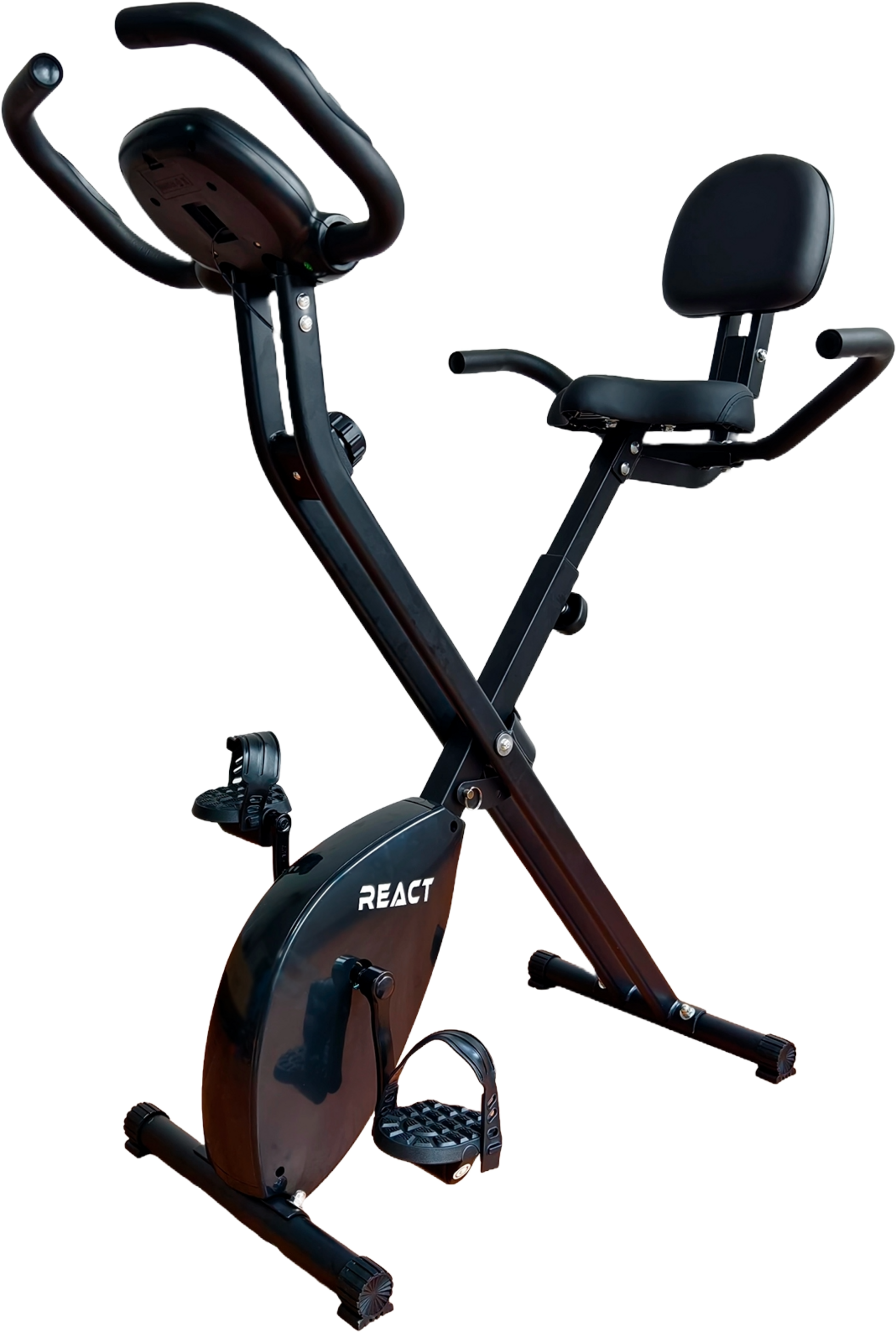 REACT, React Exercise Bike Foldable With Backrest