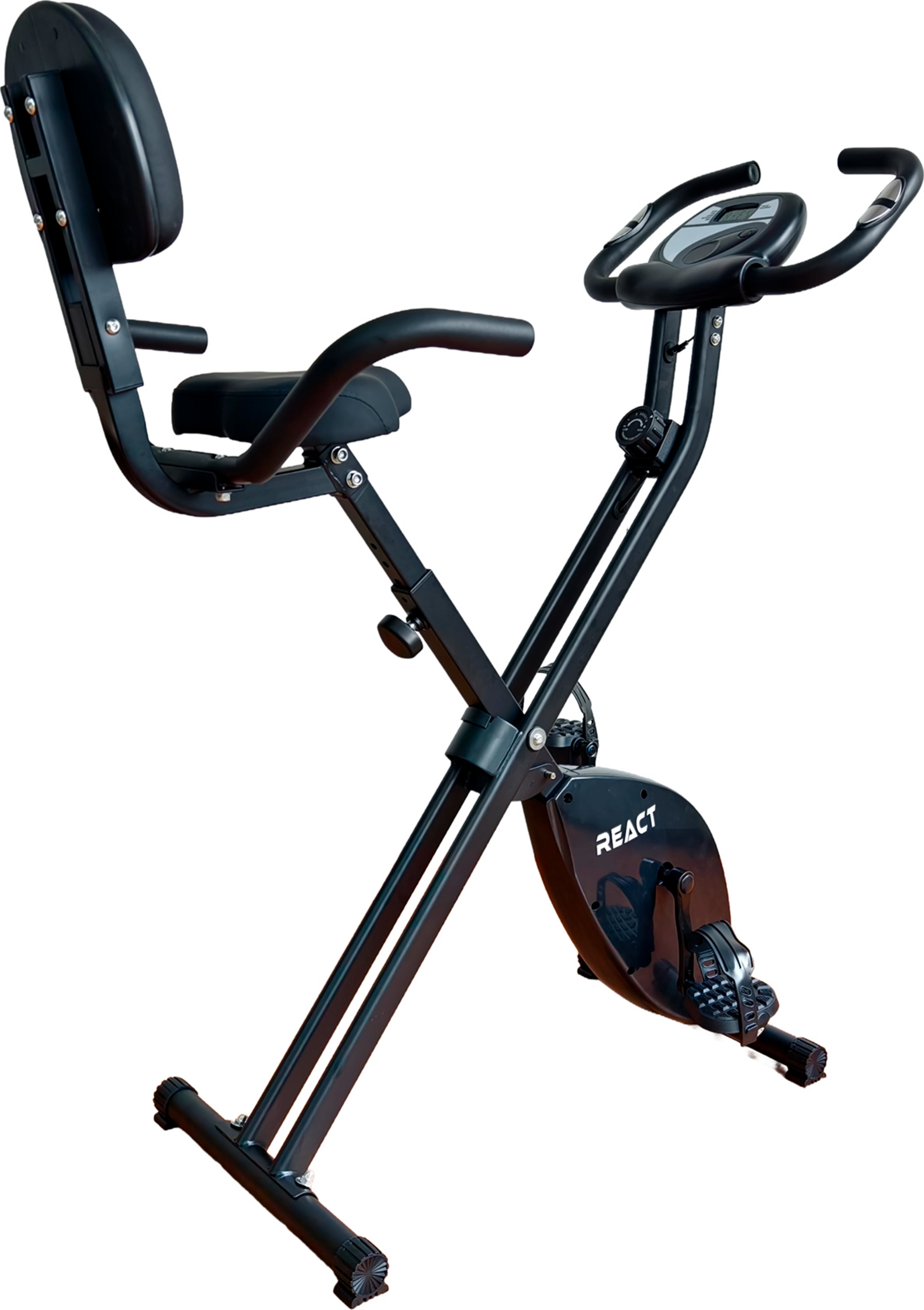 REACT, React Exercise Bike Foldable With Backrest