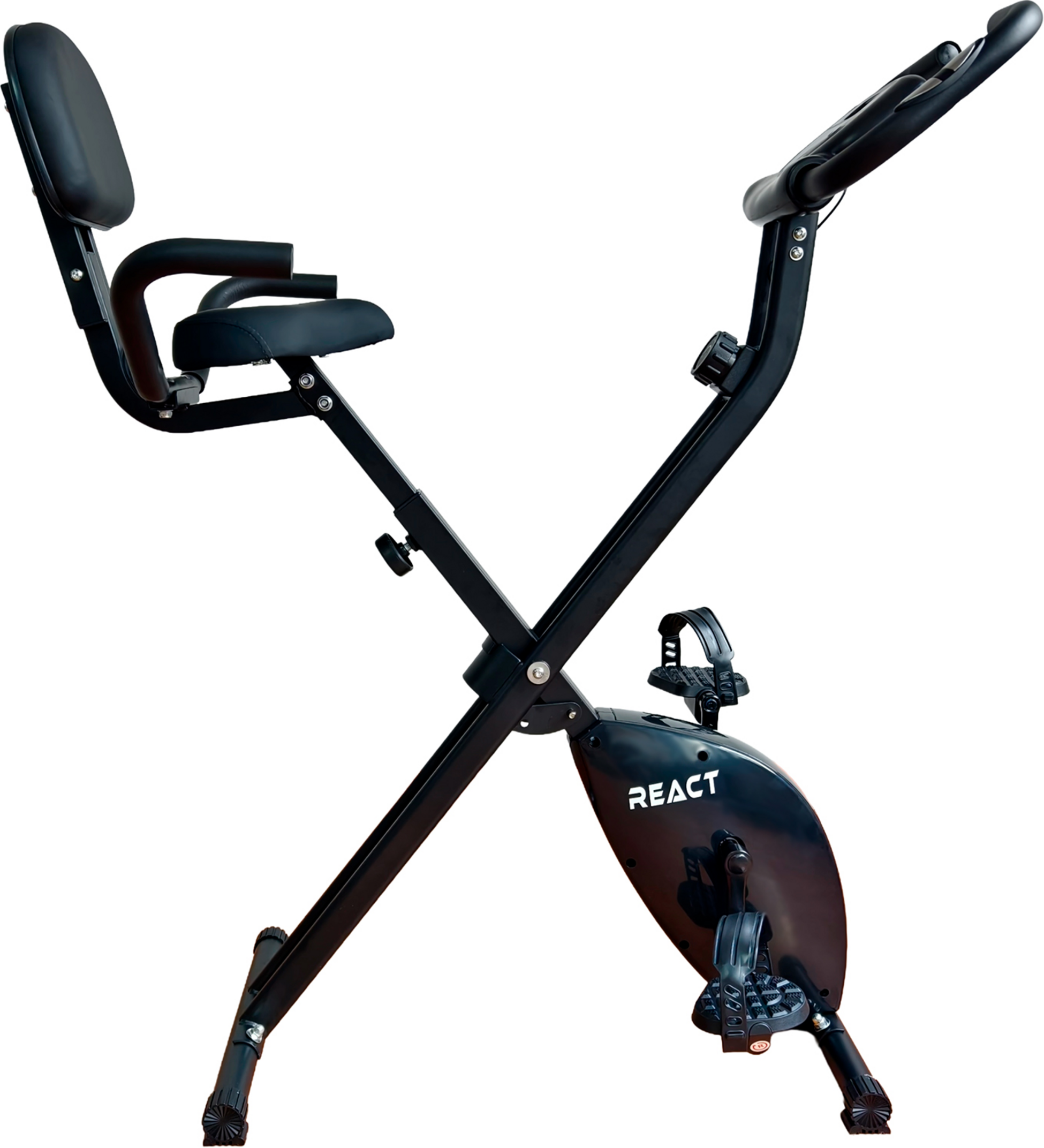 REACT, React Exercise Bike Foldable With Backrest