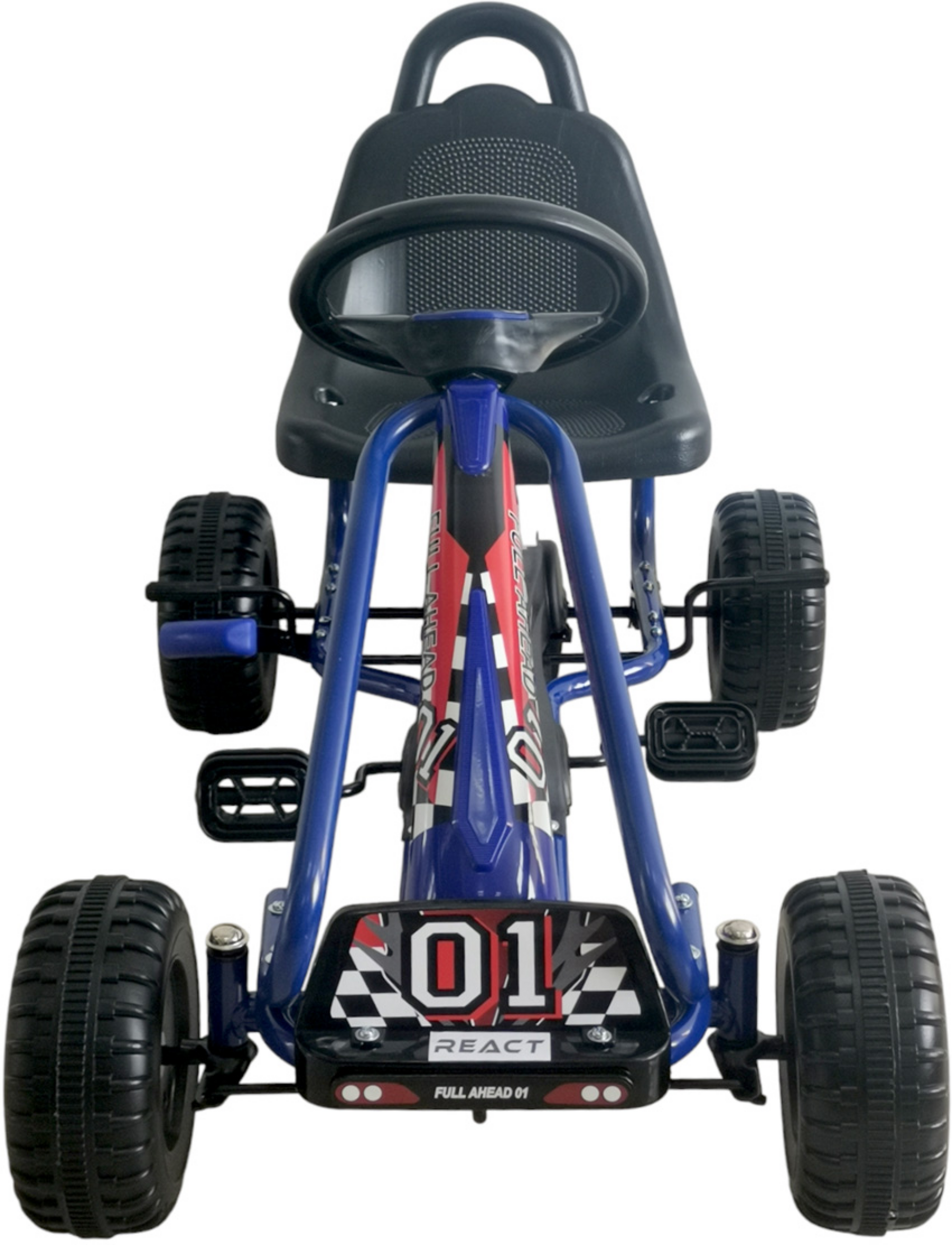 REACT, React Pedal Go Kart Rally Blue