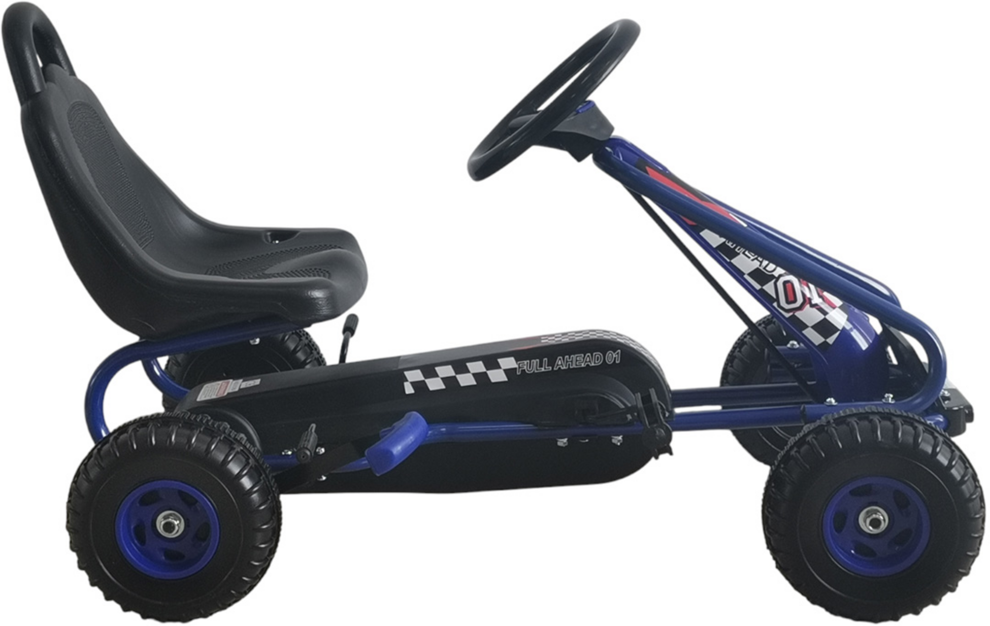 REACT, React Pedal Go Kart Rally Blue