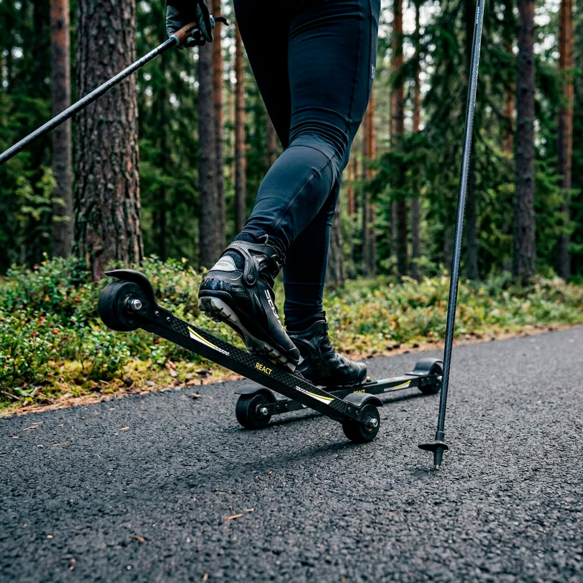 REACT, React Roller Skis Classic 700mm