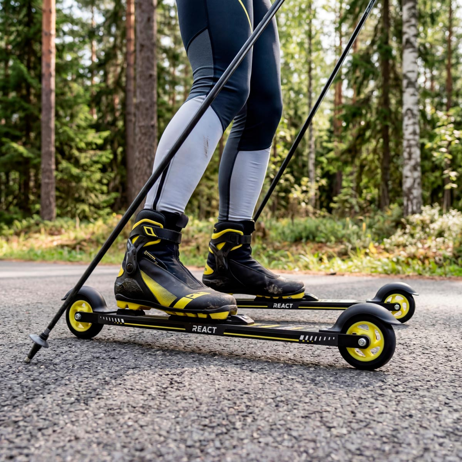REACT, React Roller Skis Skate 610mm
