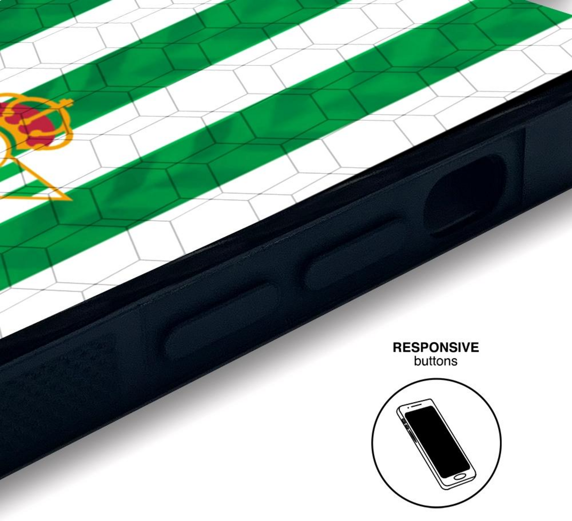 PHONECASES3D, Real Betis Fc Official 3d Phone Case Design 95