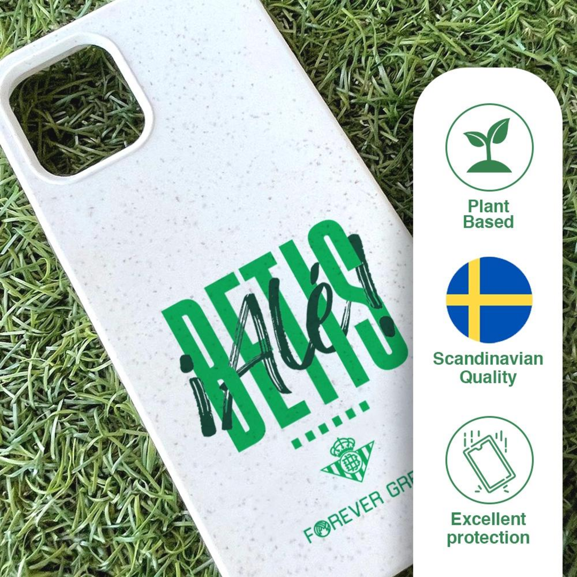 PHONECASES3D, Real Betis Fc Official Compostable Phone Case Design 48