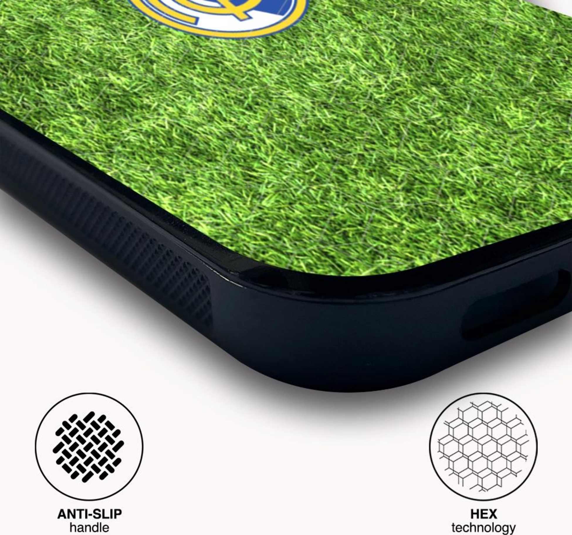 PHONECASES3D, Real Madrid Official 3d Phone Case Design Pitch Grass