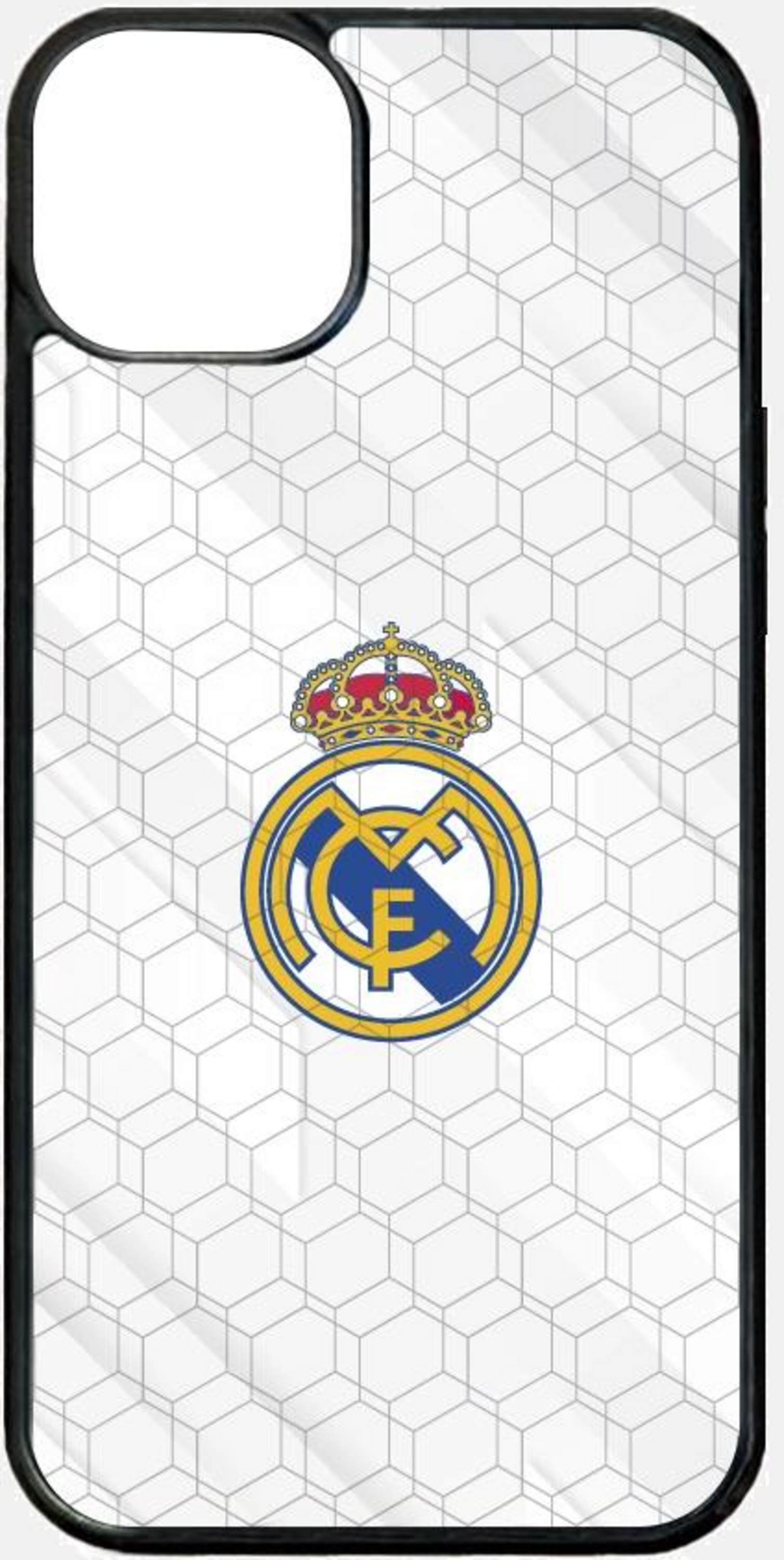 PHONECASES3D, Real Madrid Official 3d Phone Case Design White Background