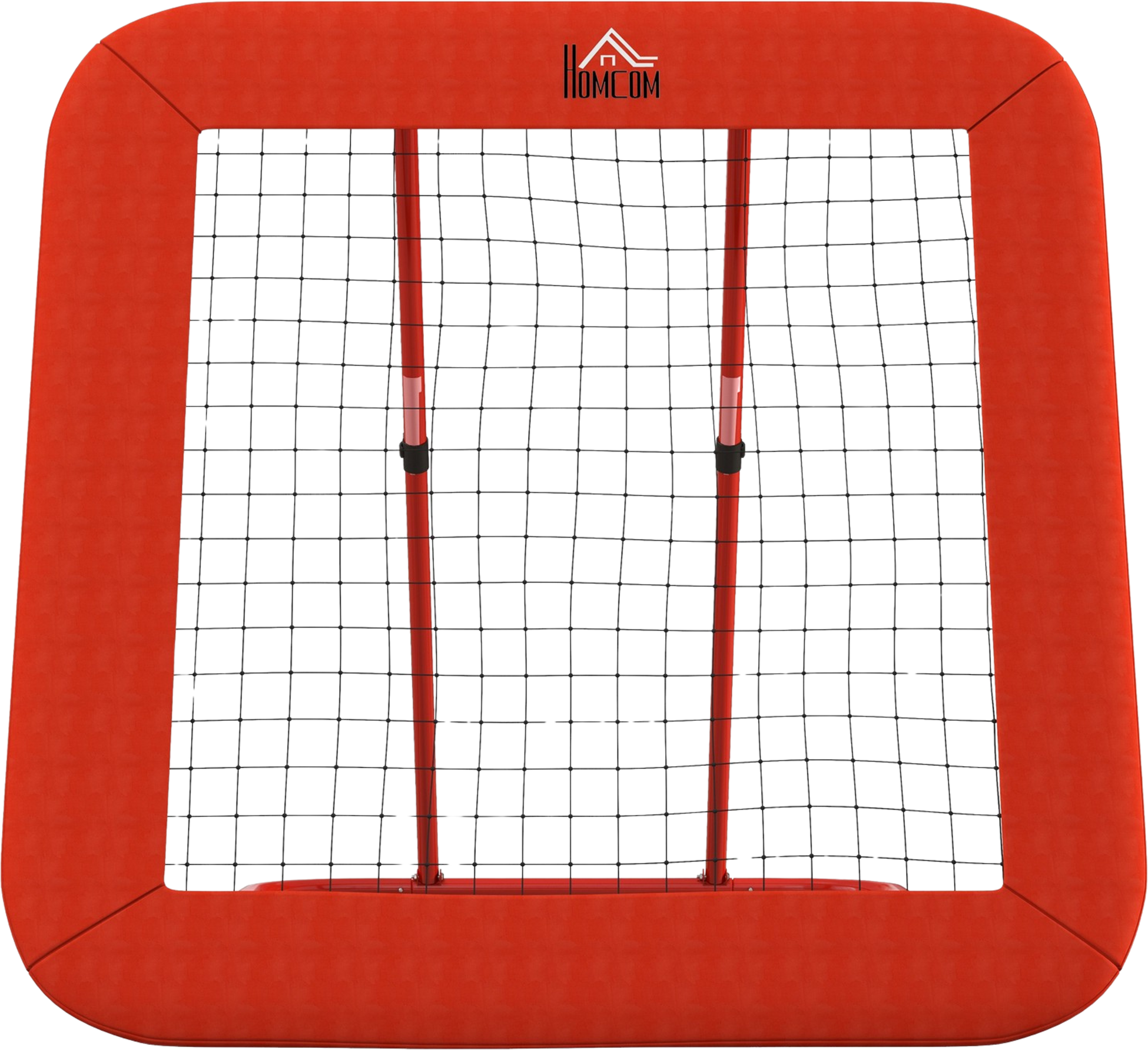 NORTHIX, Rebounder For Football, Foldable Football Rebounder With Protective Edge, Pegs, 5 Levels Height Adju