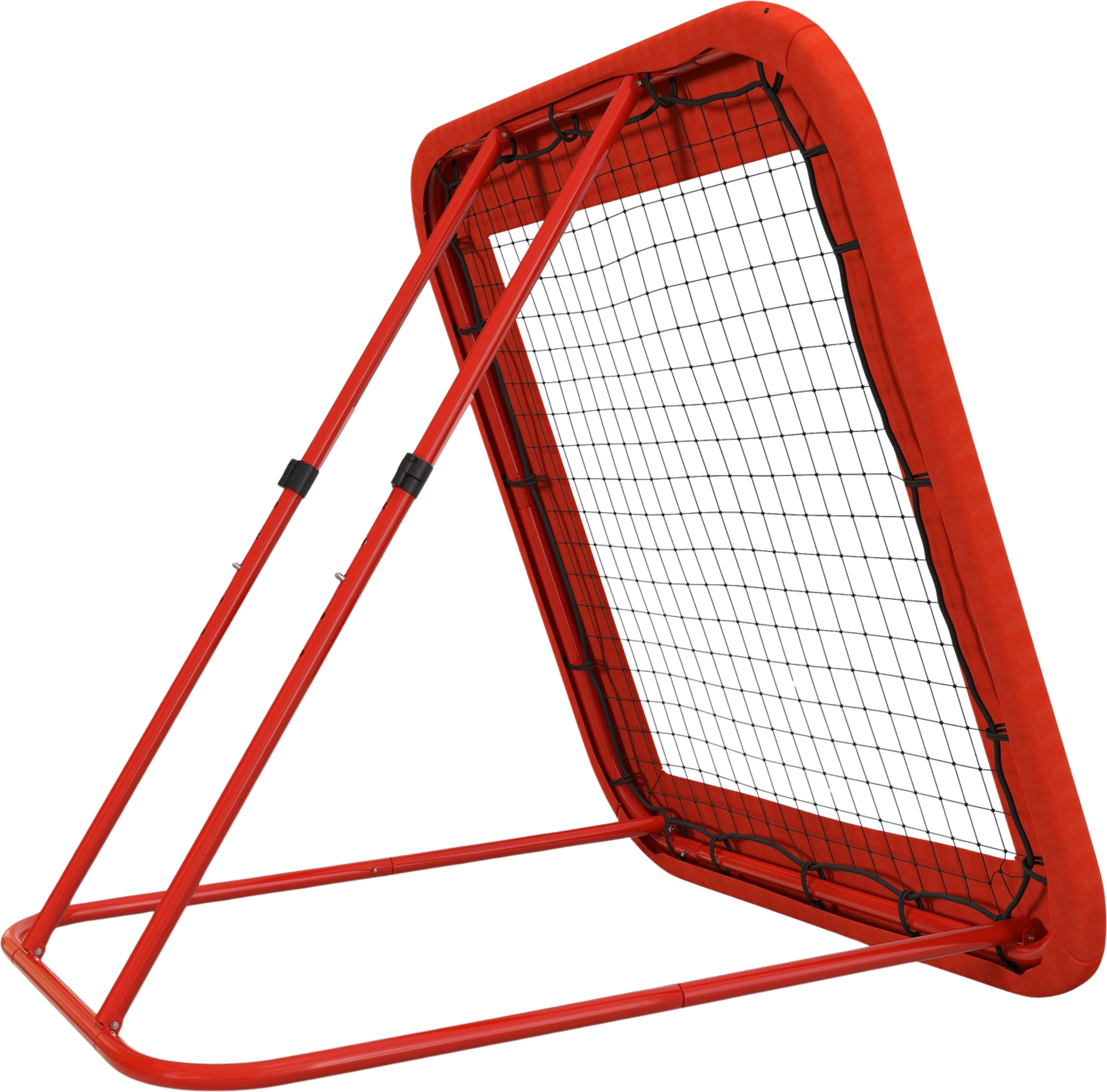 NORTHIX, Rebounder For Football, Foldable Football Rebounder With Protective Edge, Pegs, 5 Levels Height Adju