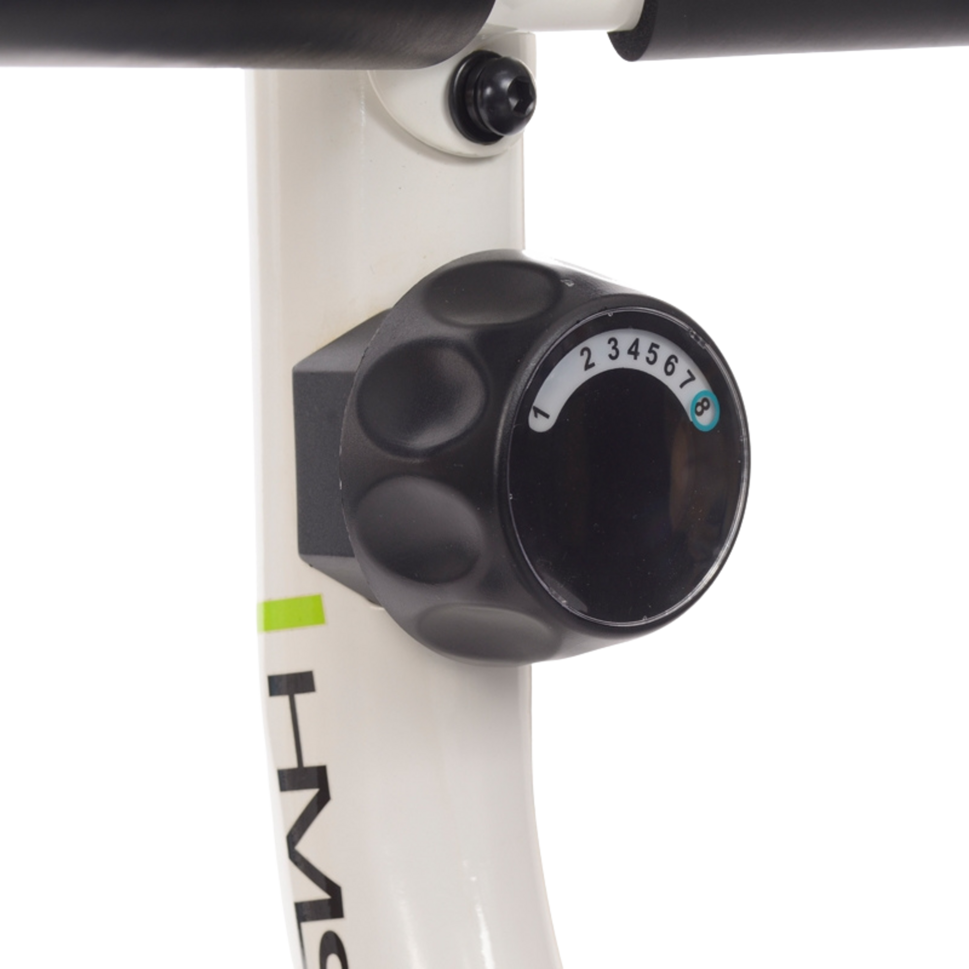 NORTHIX, Recumbent Magnetic Exercise Bike, White/green