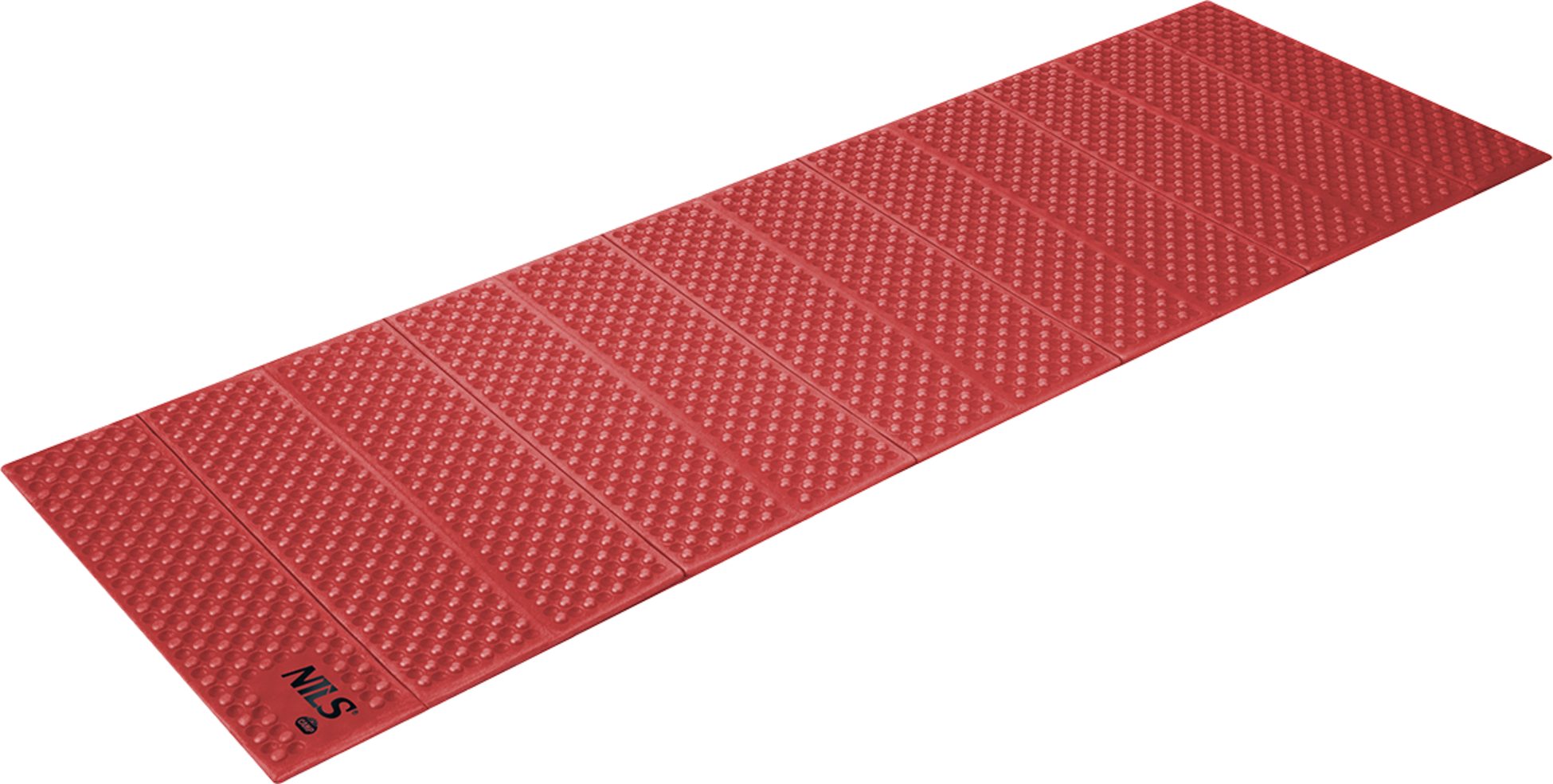 NORTHIX, Red Folding Mat, 182cm, Portable Exercise Pad