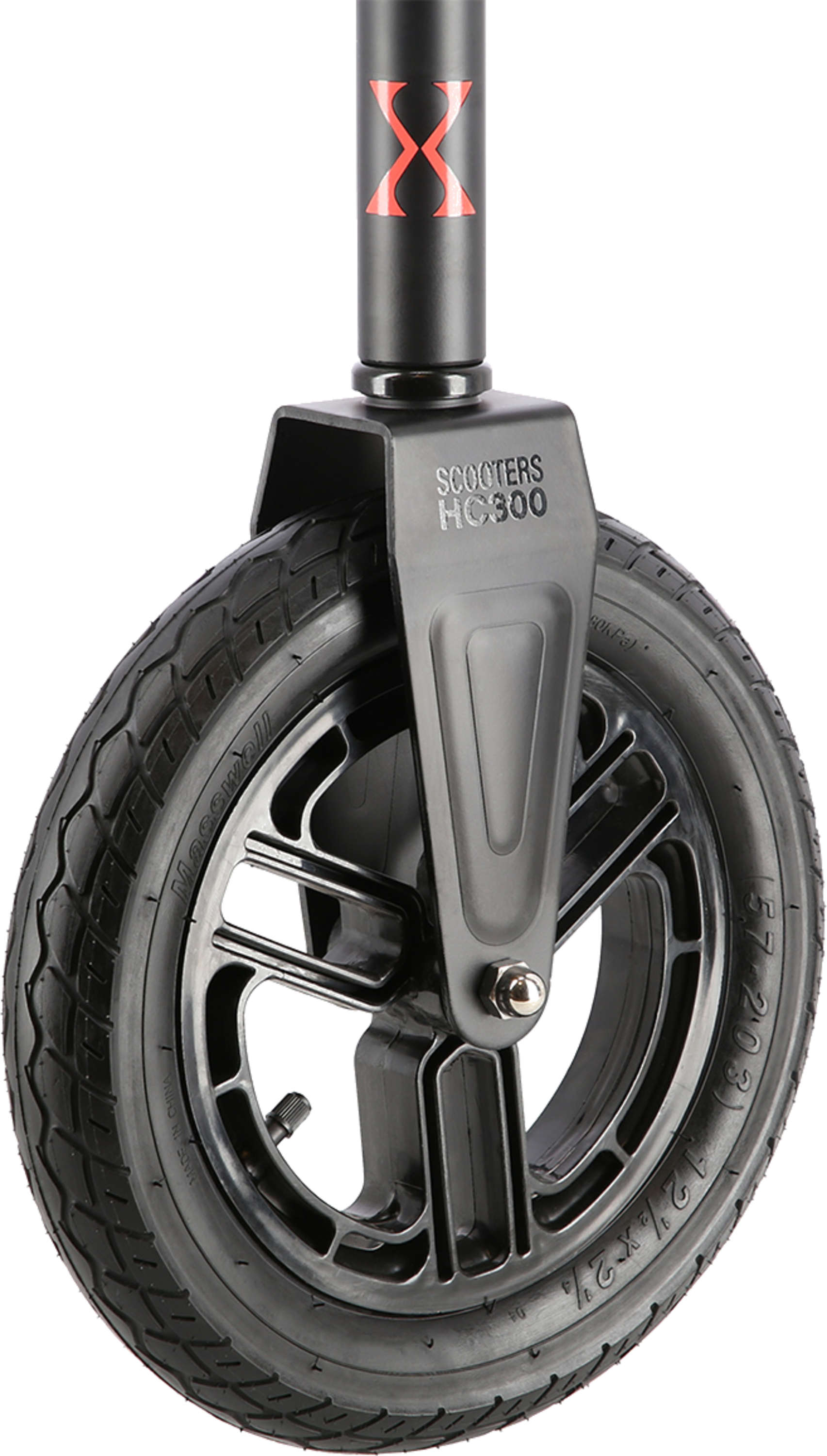 NORTHIX, Red Kick Scooter, Adjustable Height, Foldable Design