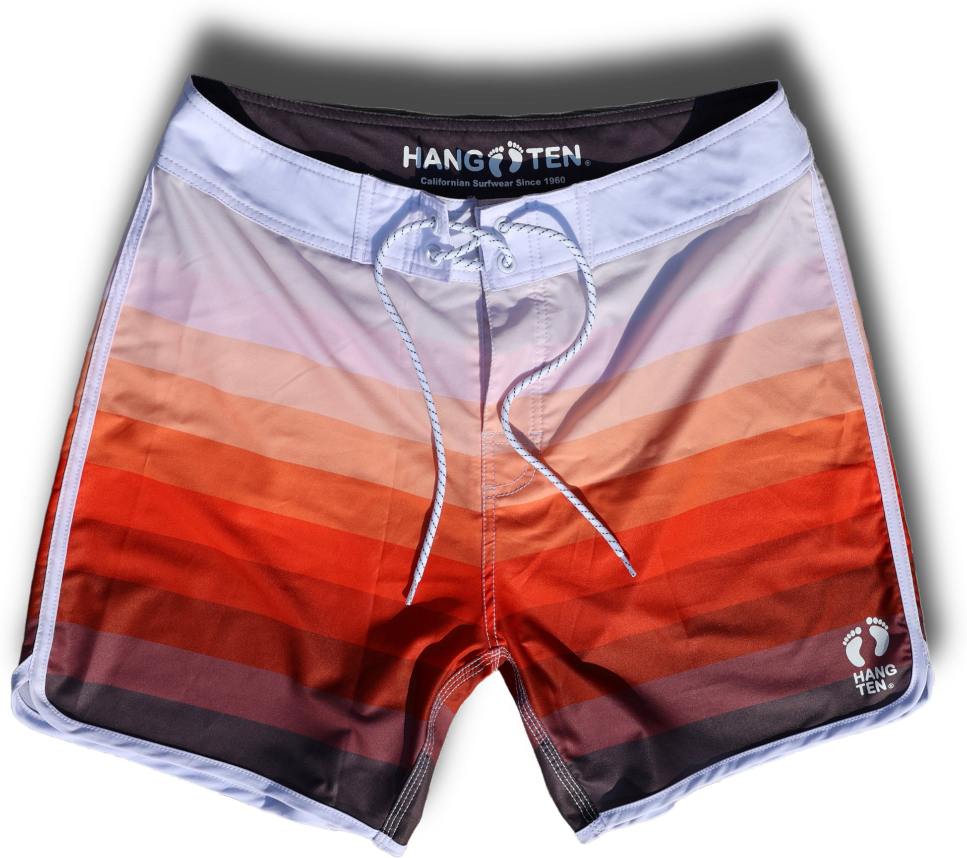 HANG TEN, Red Stripes Boardshorts 16,5