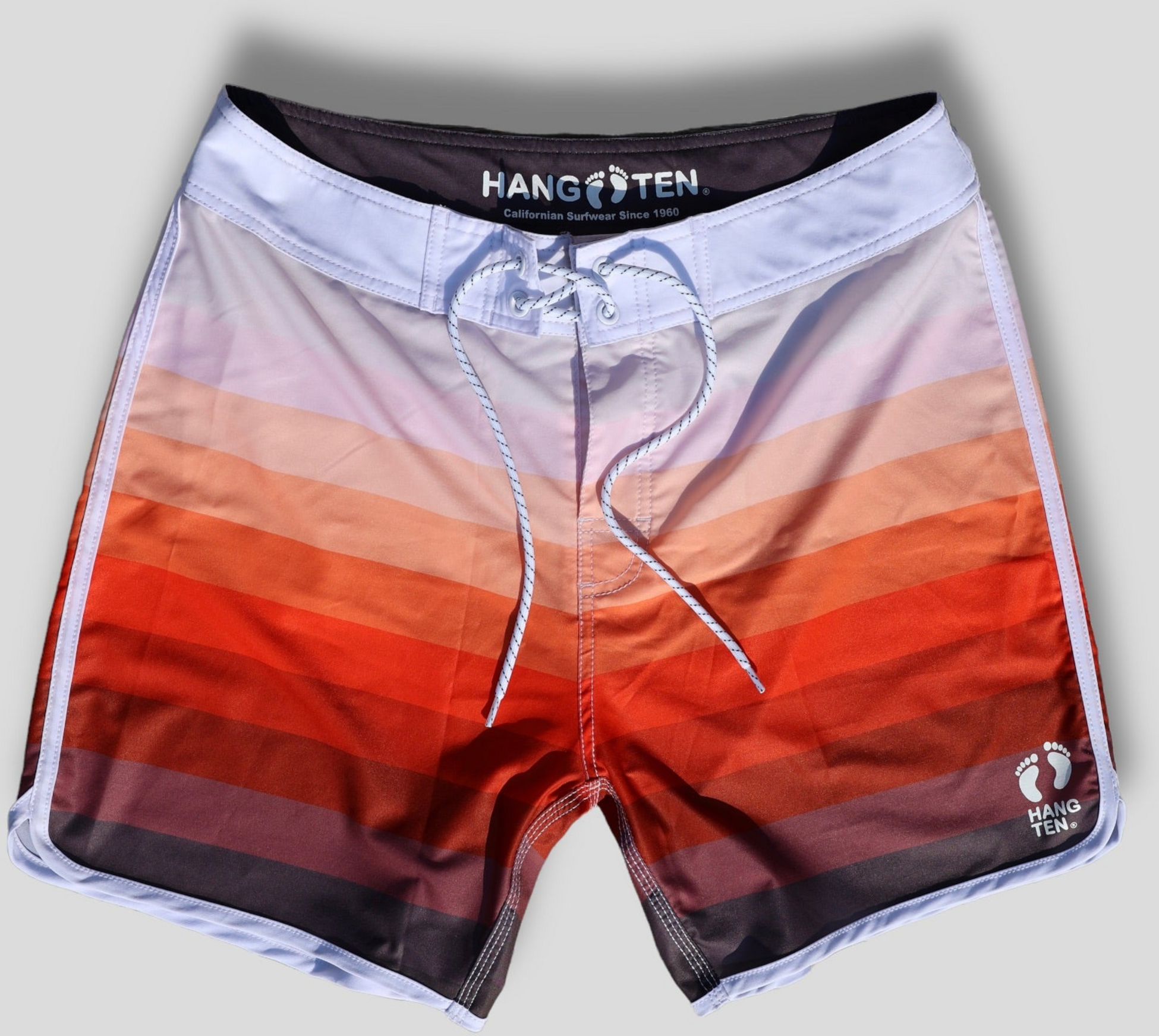 HANG TEN, Red Stripes Boardshorts 16,5