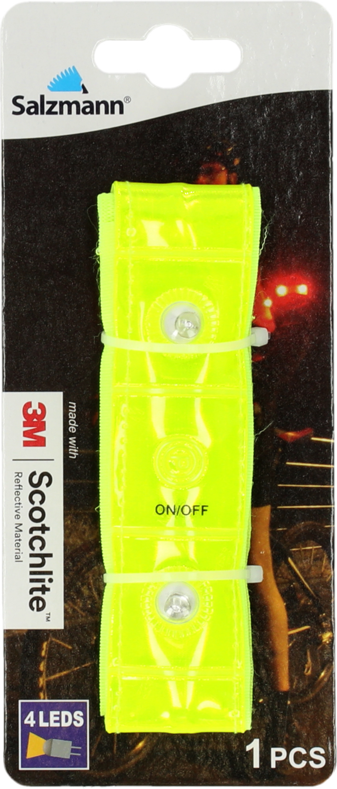 ENDURANCE, Reflective Band With 4 Leds Reflector Wristband
