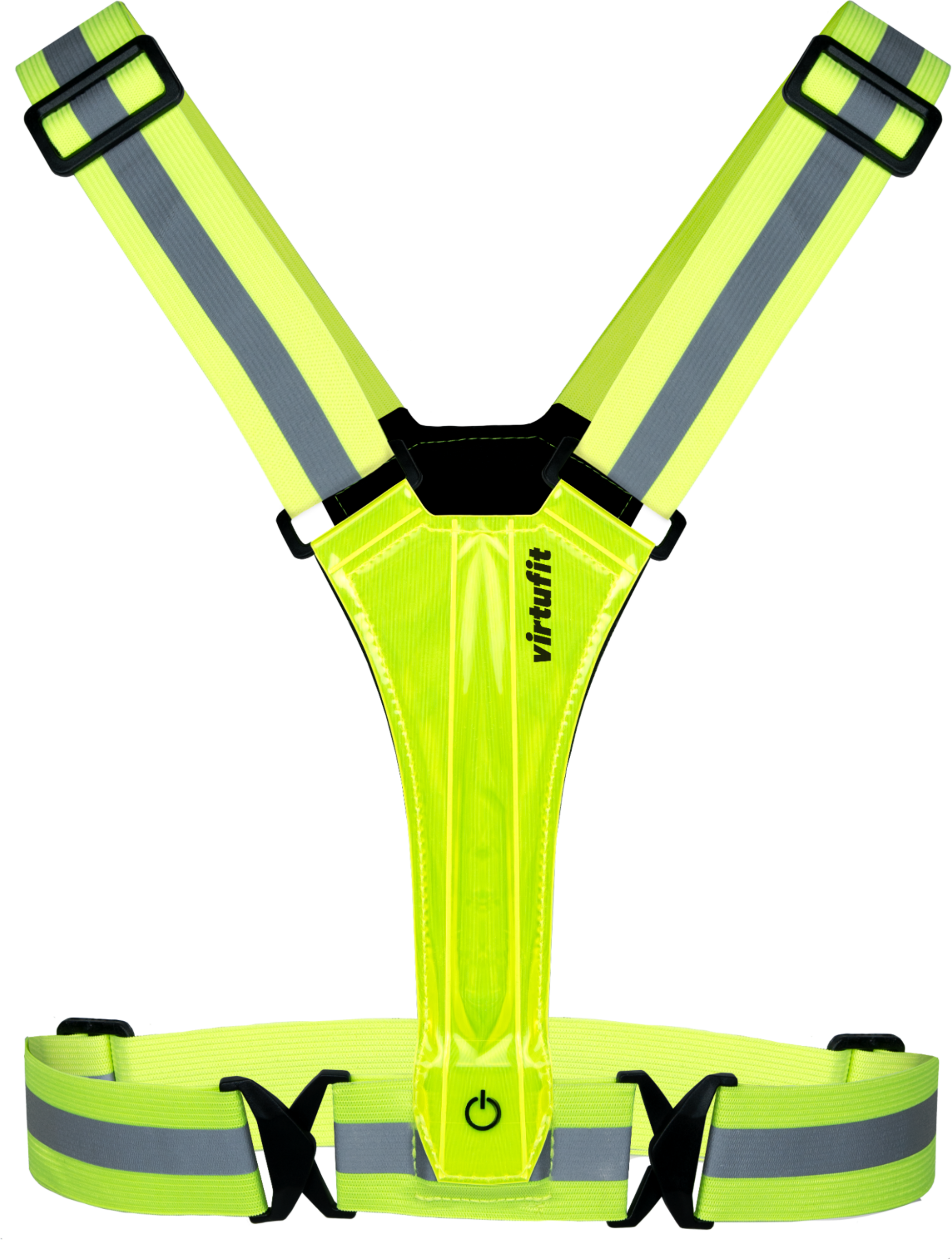 VIRTUFIT, Reflective Safety Vest With Led &ndash; Running Lights
