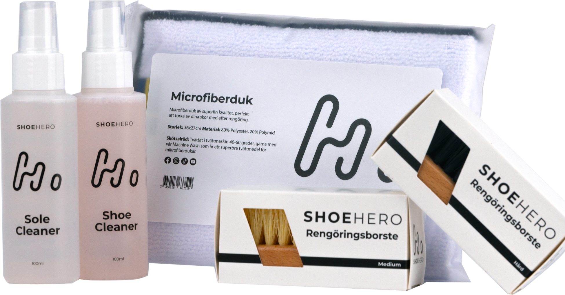 SHOE HERO, Rengöringskit - Mellan