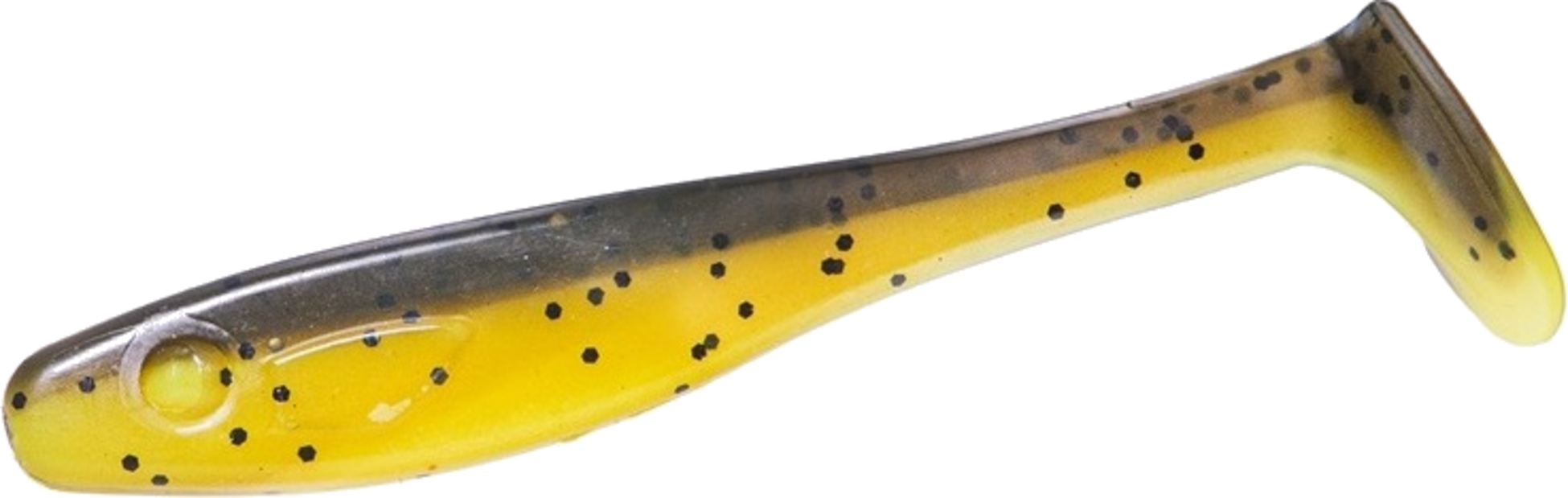 RENZ-STEIN, Renz-stein Renz Shad Perch Chartreuse/pumpkin 9cm, 7g, 5-pack