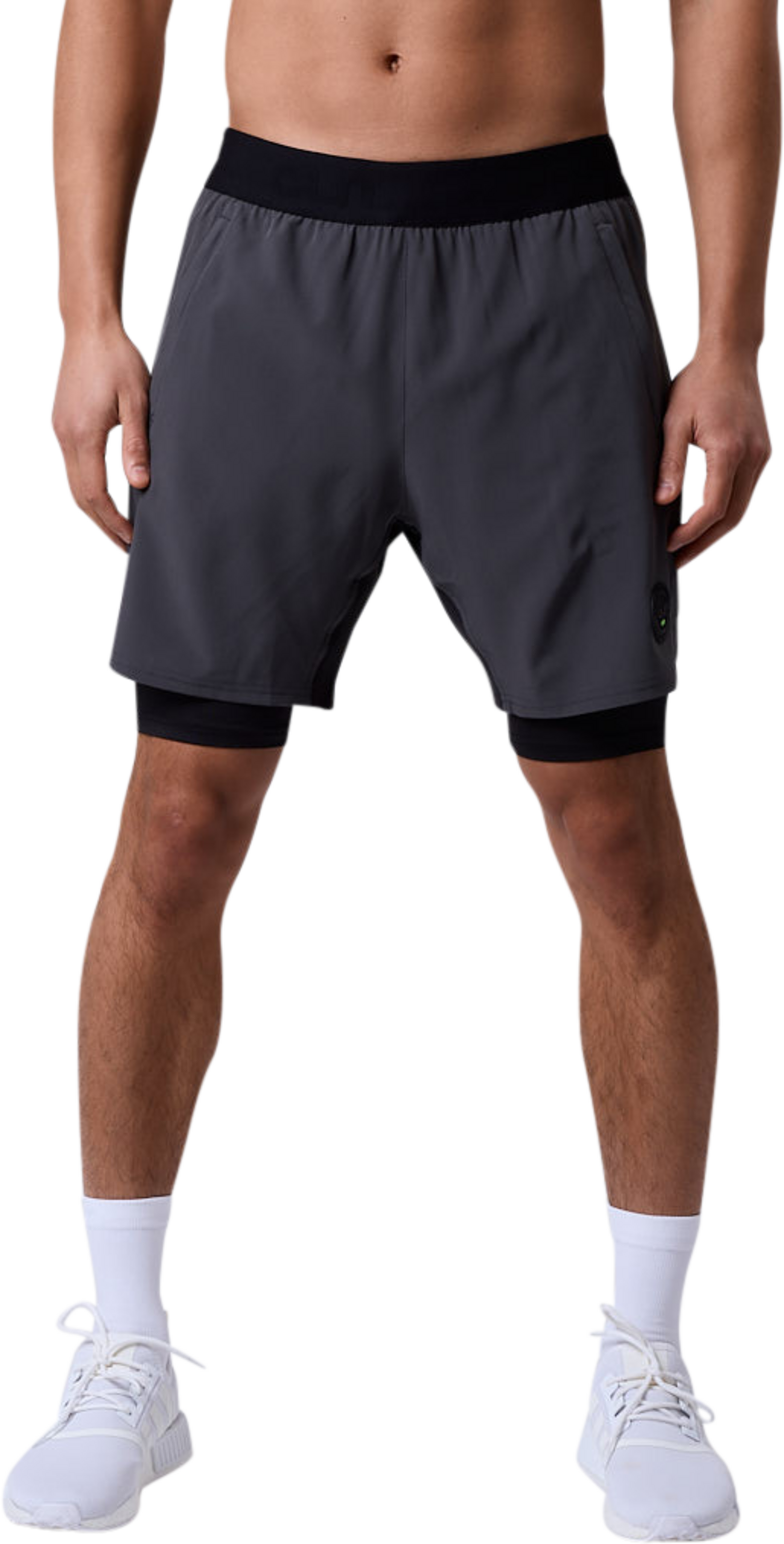 CLN ATHLETICS, Rep 2 In 1 Shorts Dark Grey
