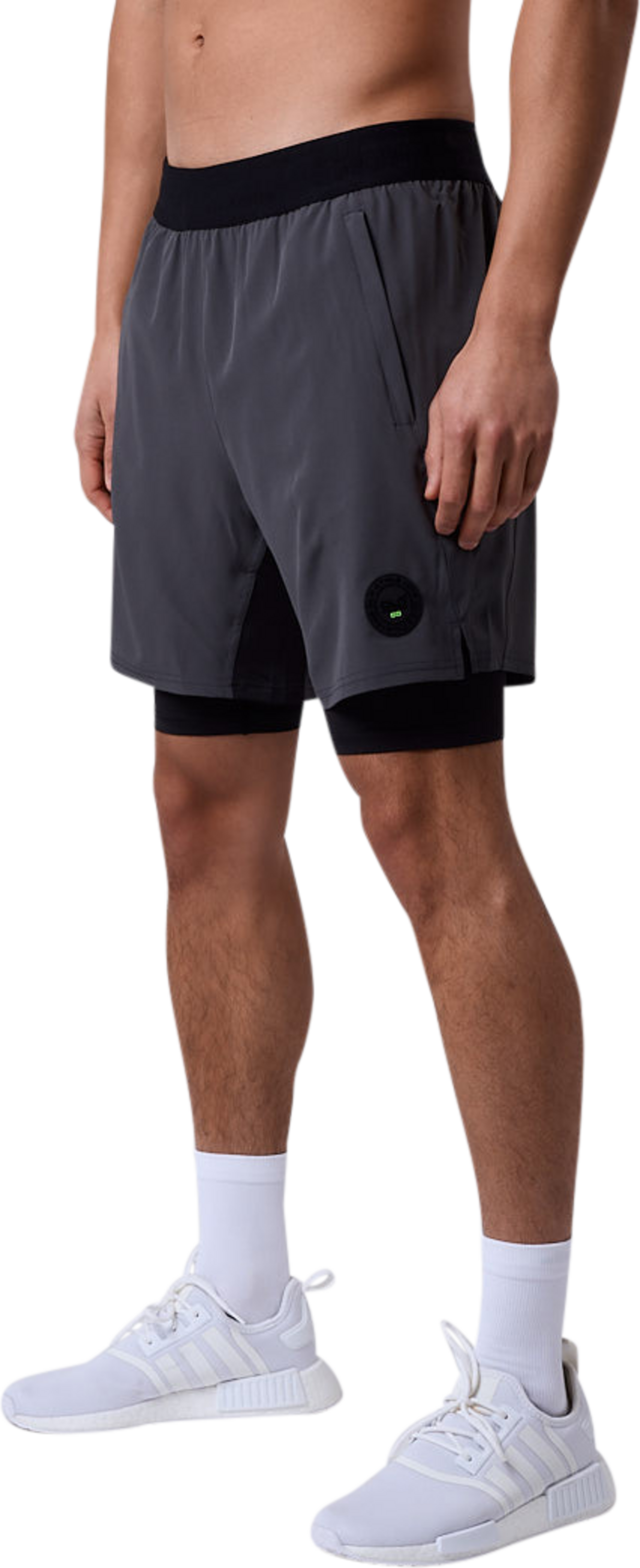 CLN ATHLETICS, Rep 2 In 1 Shorts Dark Grey