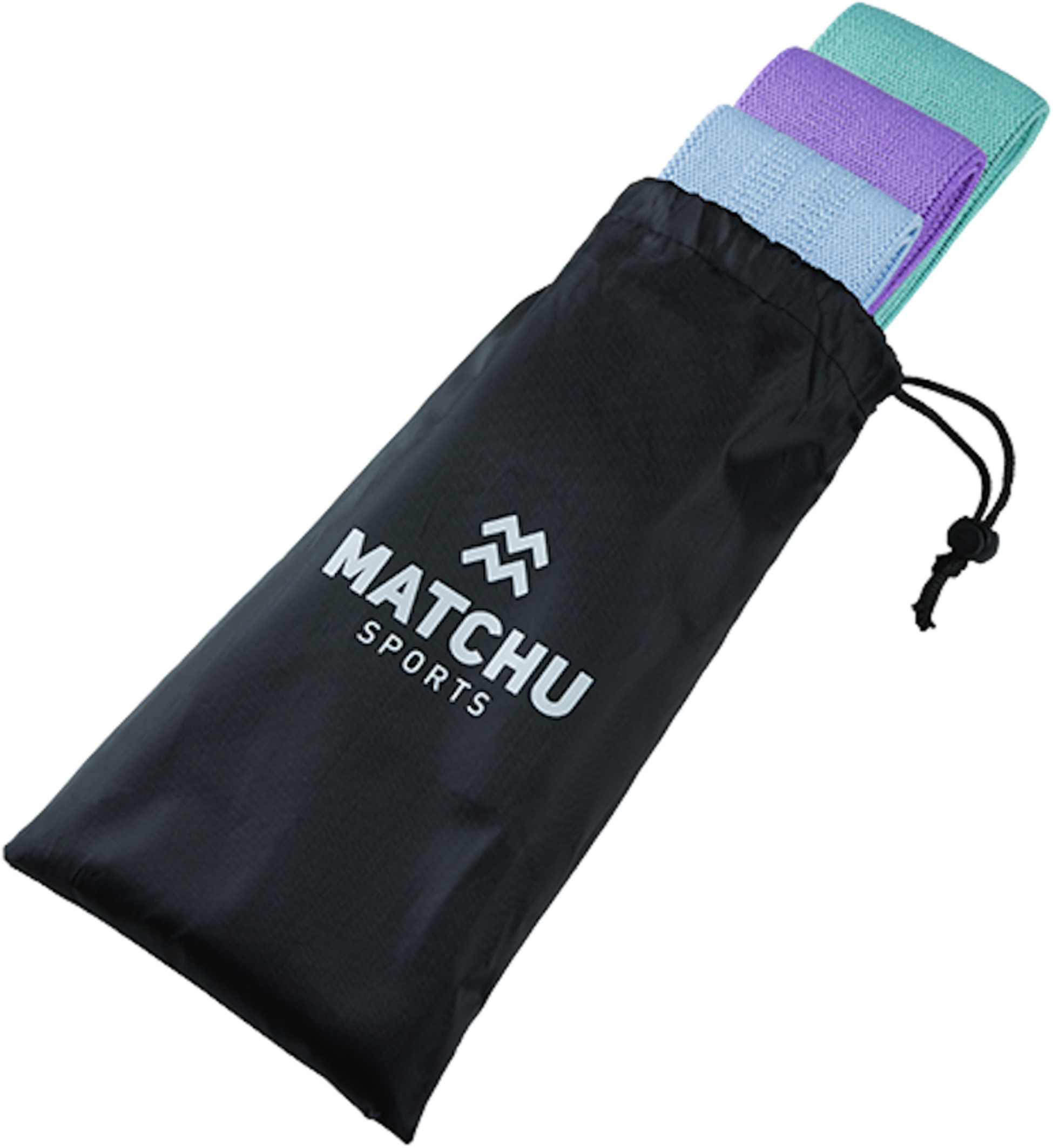 MATCHU SPORTS, Resistance Bands Set - Booty Bands - Light/medium/heavy - Unisex