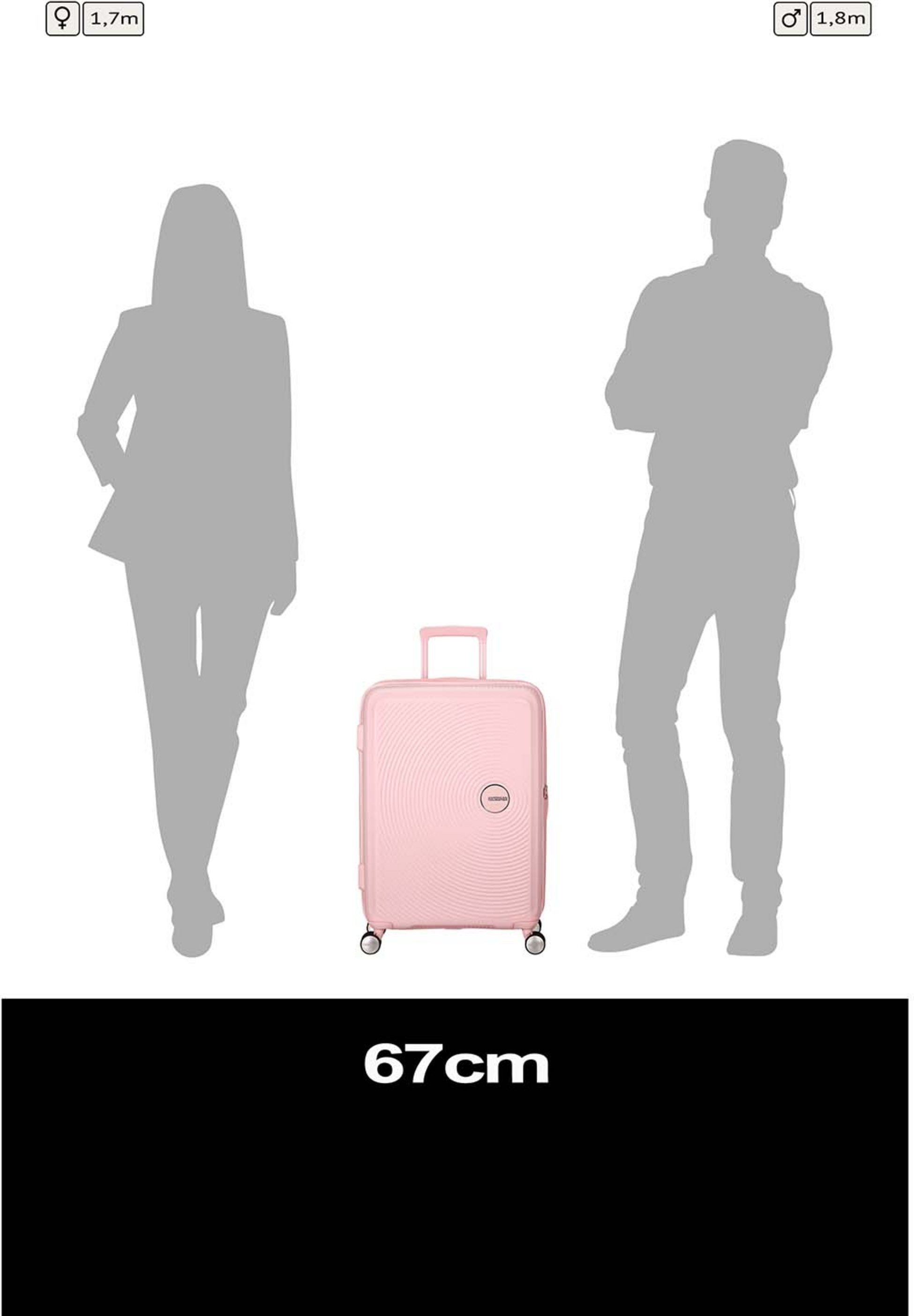 AMERICAN TOURISTER, Resväska Soundbox 67