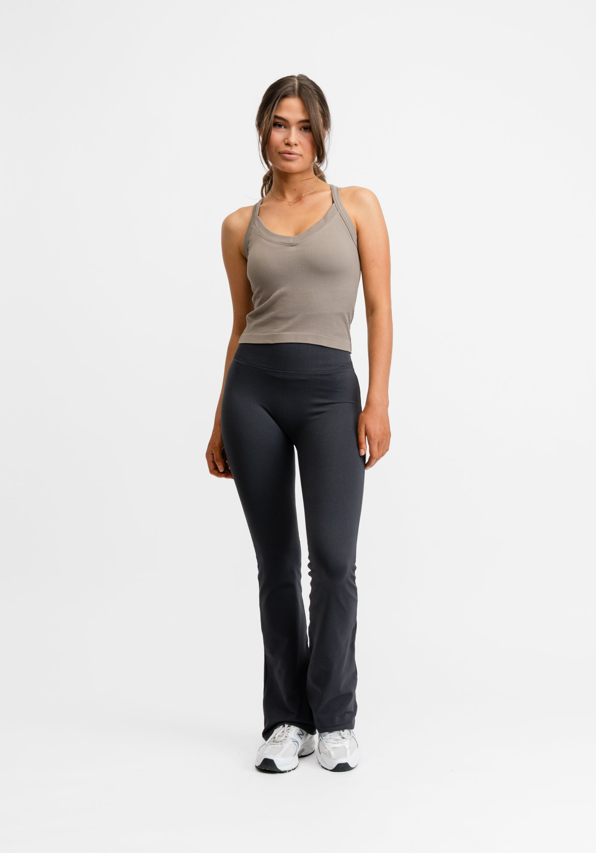 DROP OF MINDFULNESS, Ribbed Sports Tank Top
